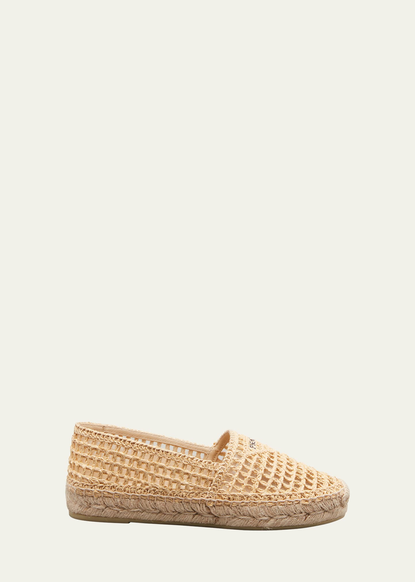 Rafia Logo Espadrilles