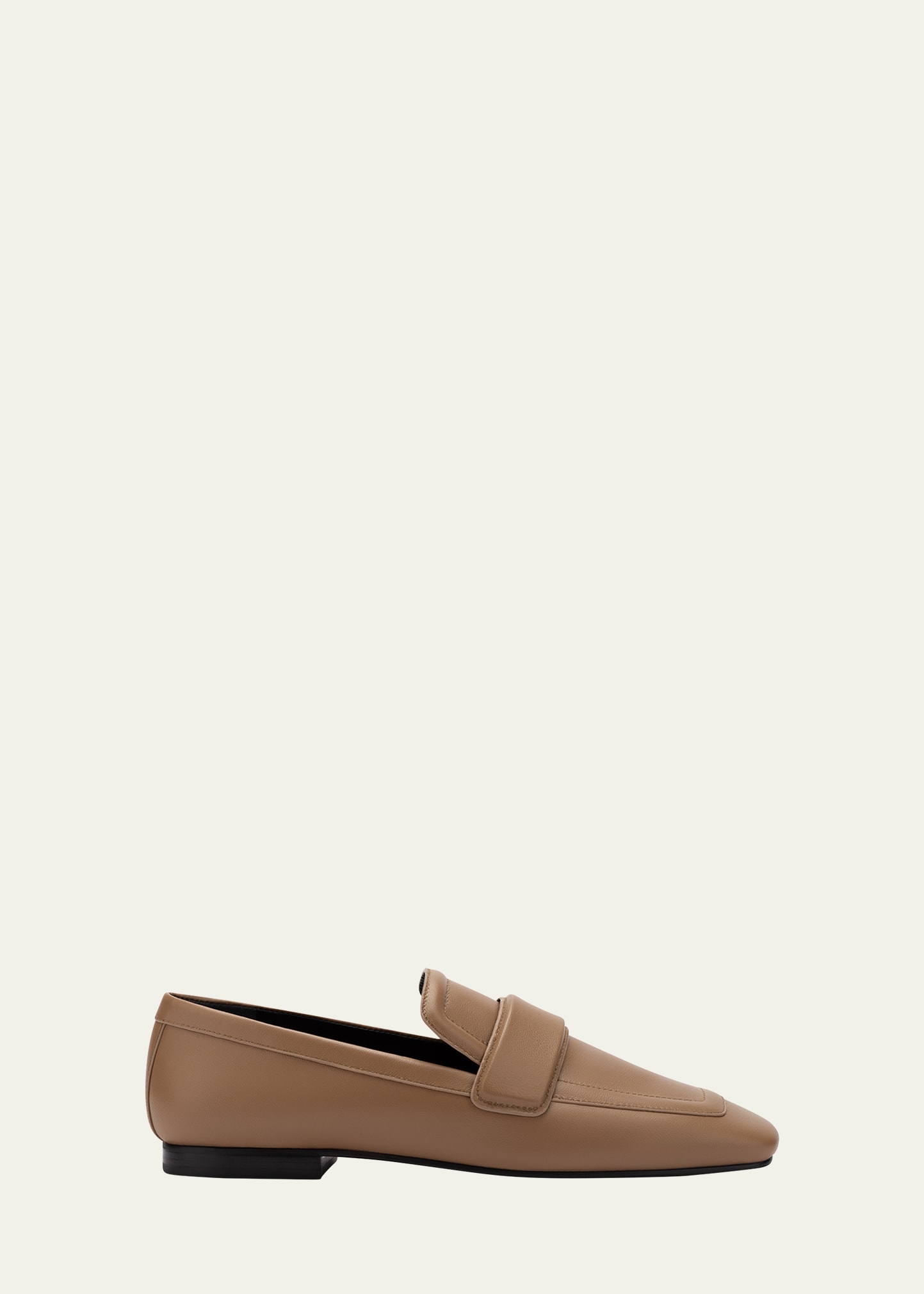 Cameron Leather Flat Loafers