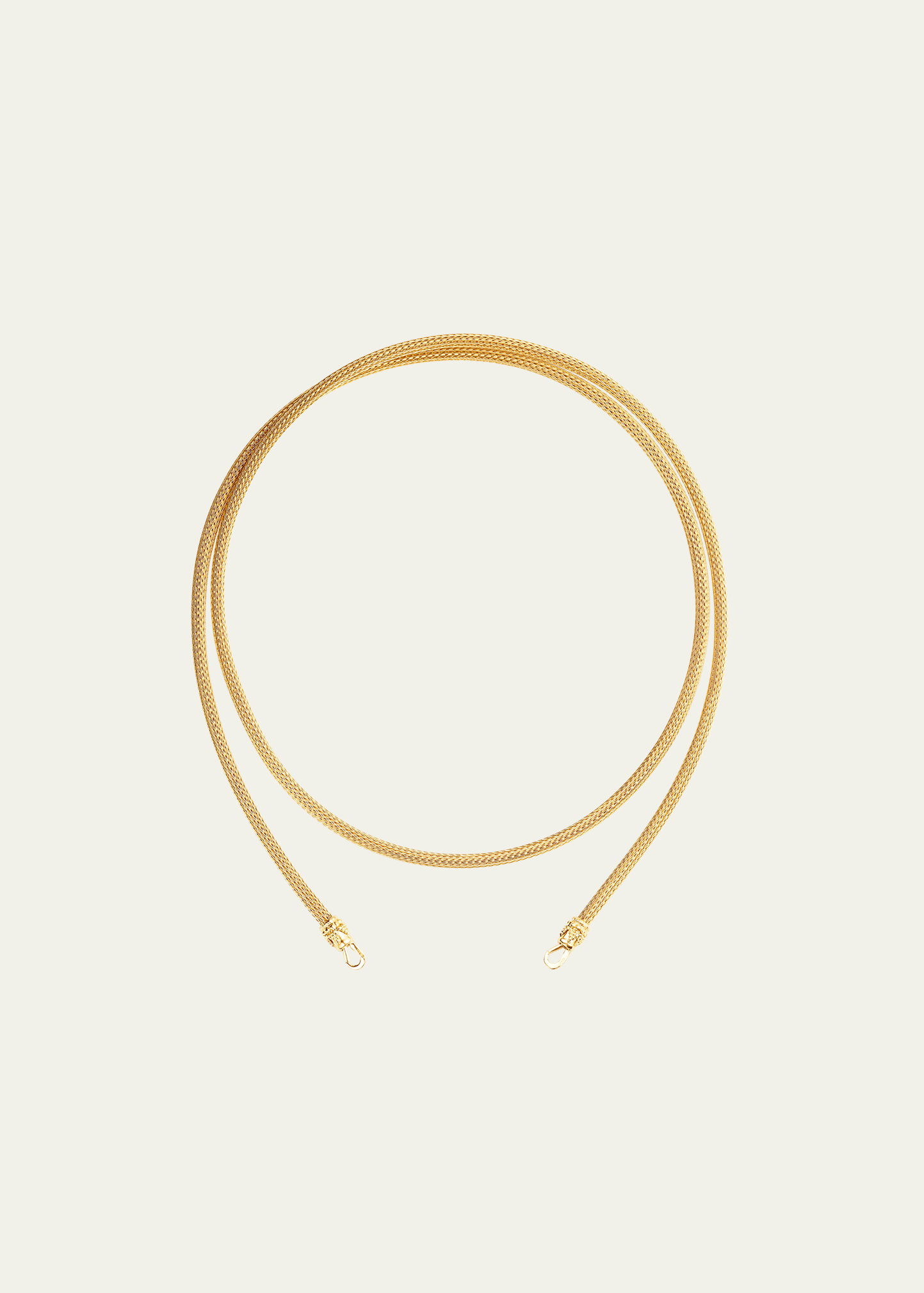 14k Yellow Gold Indian Chain Necklace