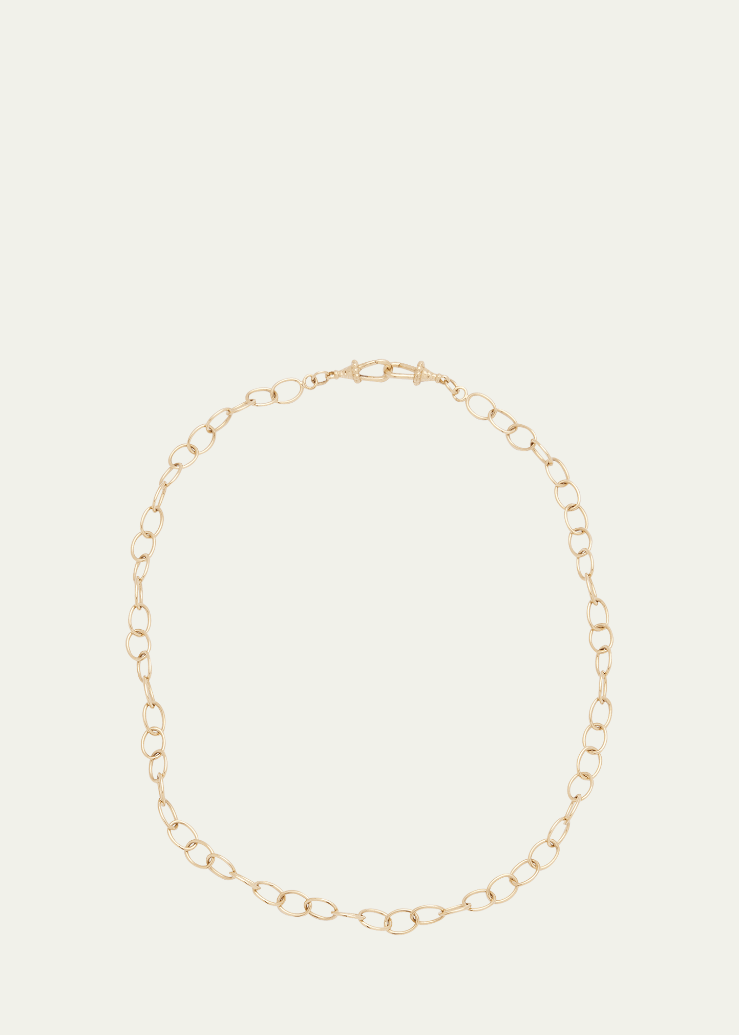 14k Yellow Gold Rosa Chain Necklace