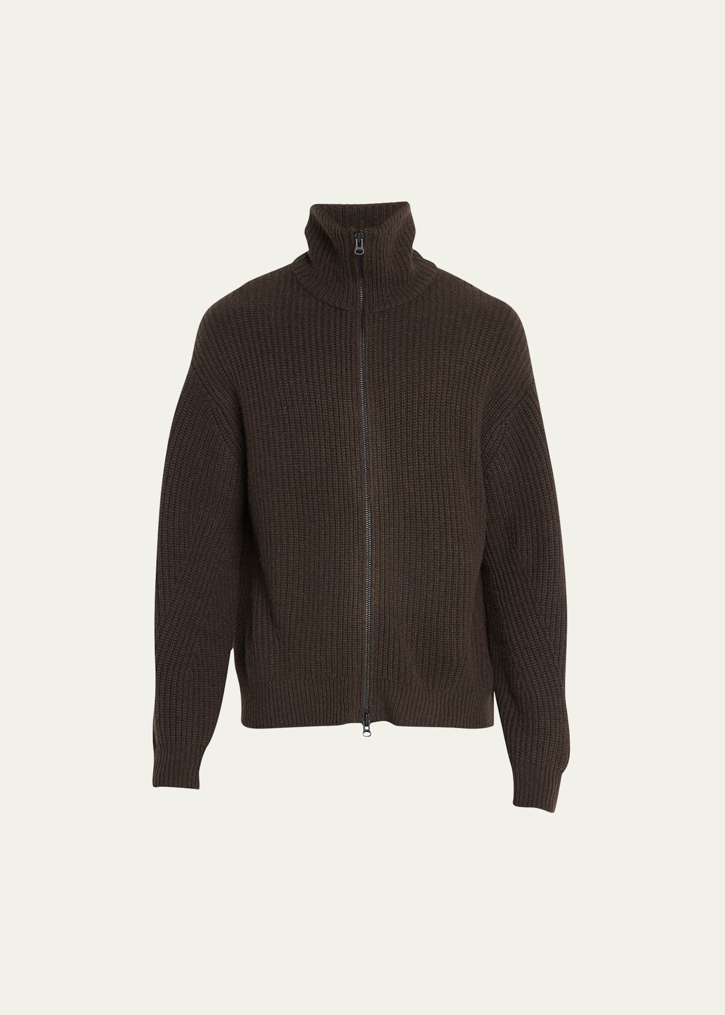 Men's Clement 5-Gauge Cashmere Zip Sweater