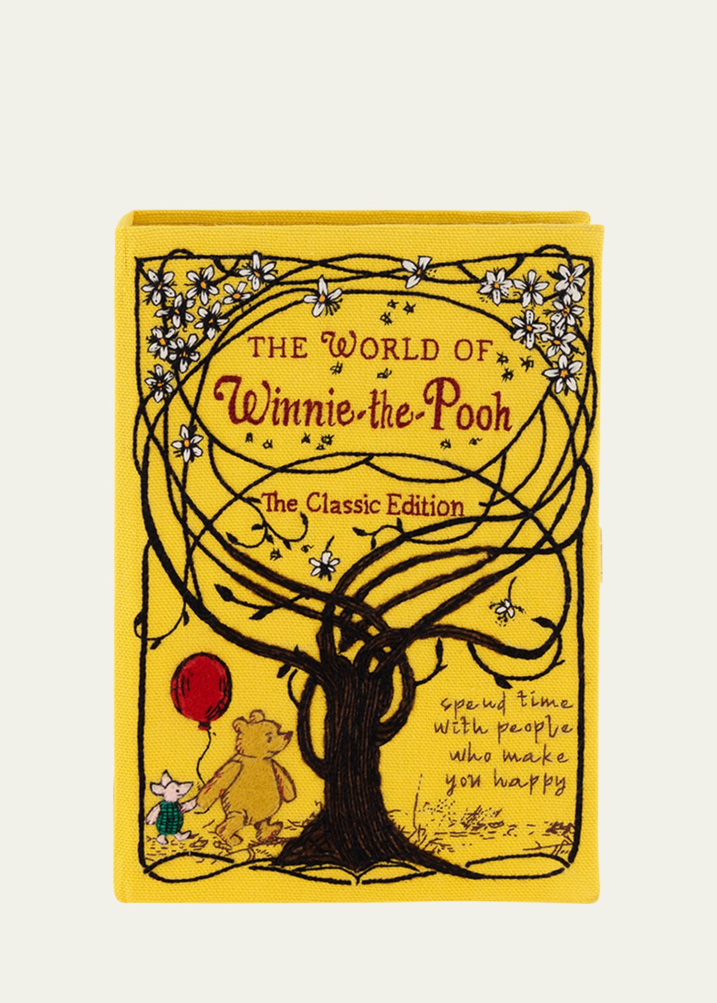 Olympia Le-tan The World Of Winnie-the-pooh Book Clutch Bag In Yellow 02 Pierre
