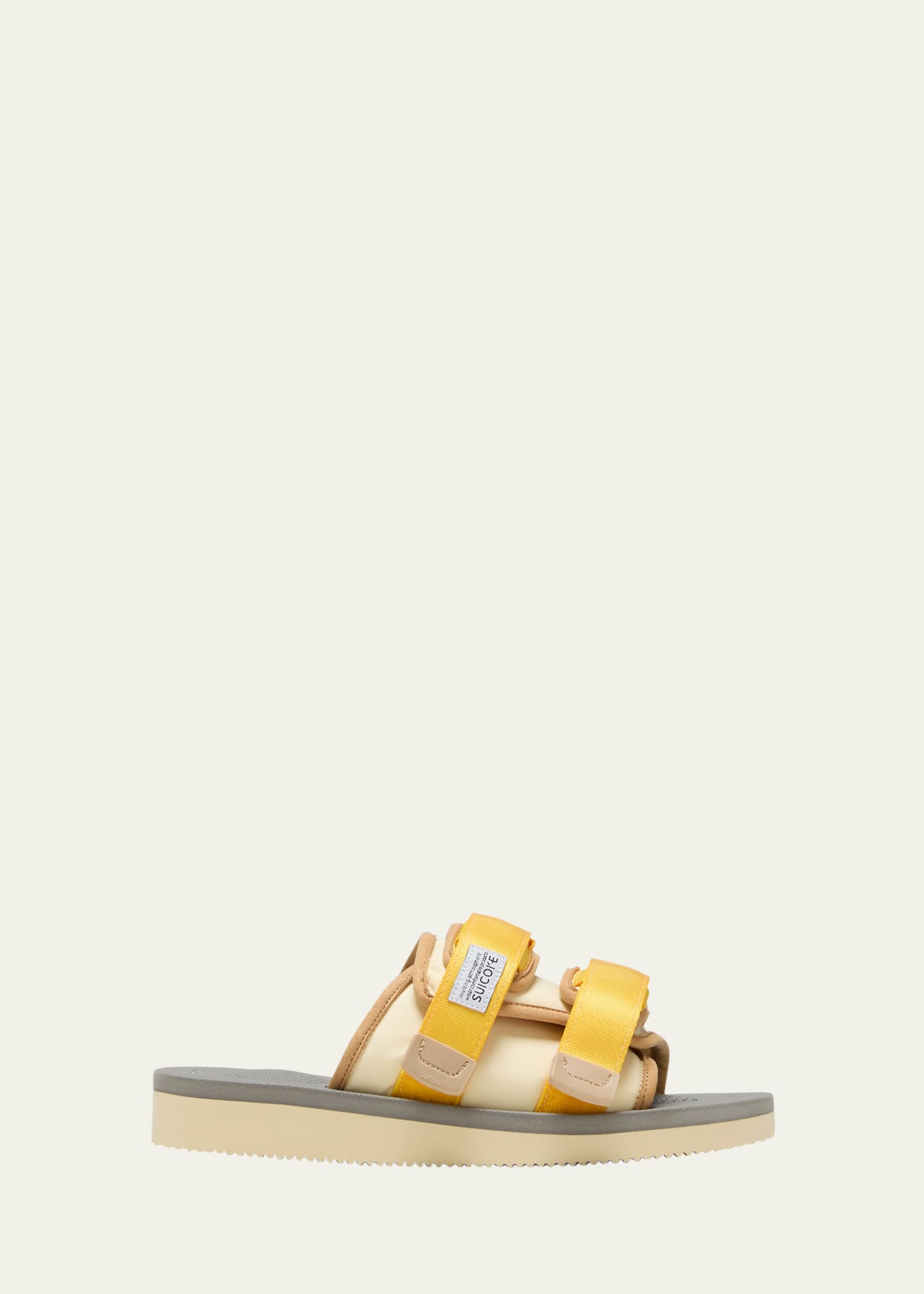 Beige Moto-cab Sandals In Yellowbeige