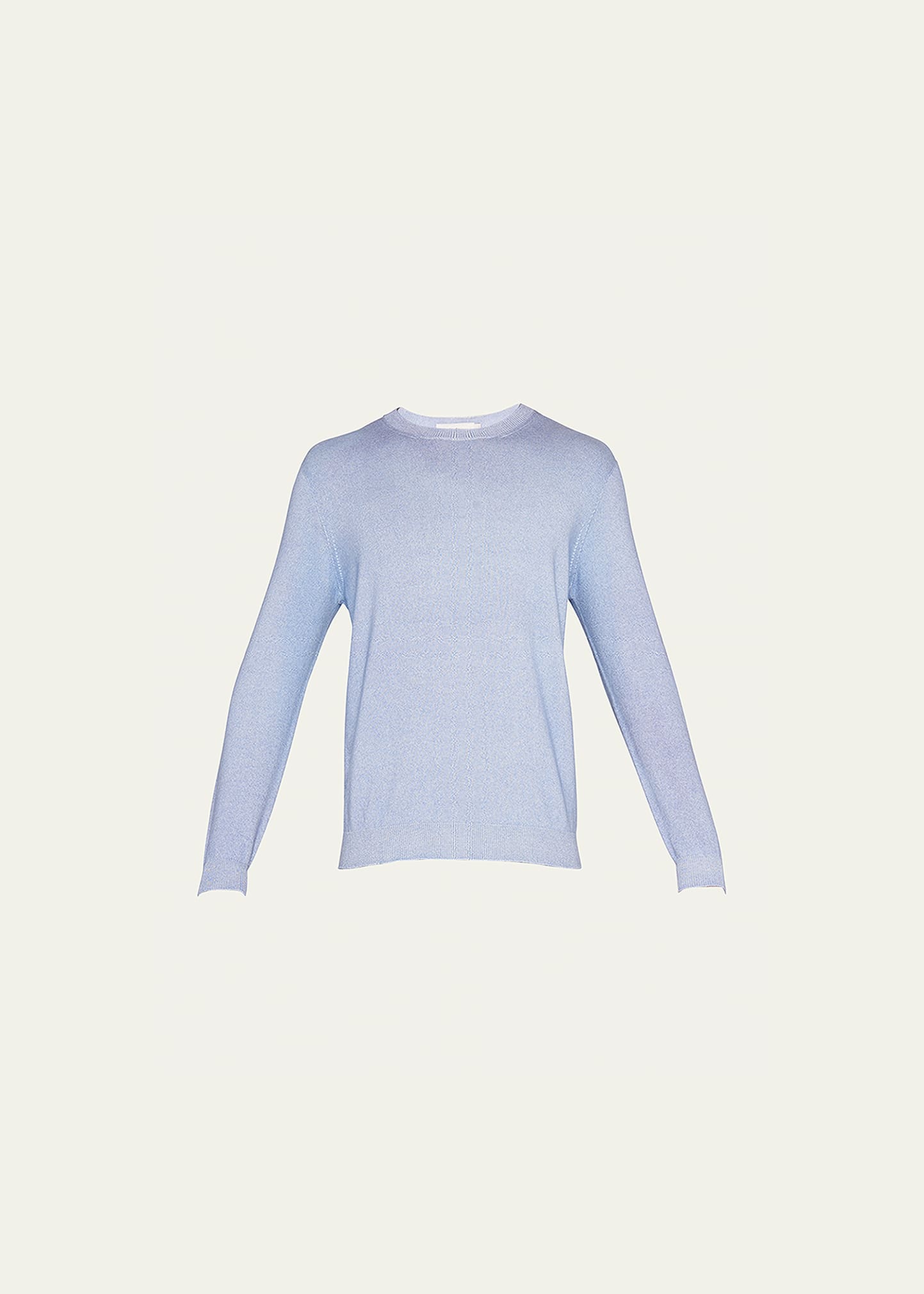 Men's Garment-Dyed Cotton-Cashmere Crewneck Sweater