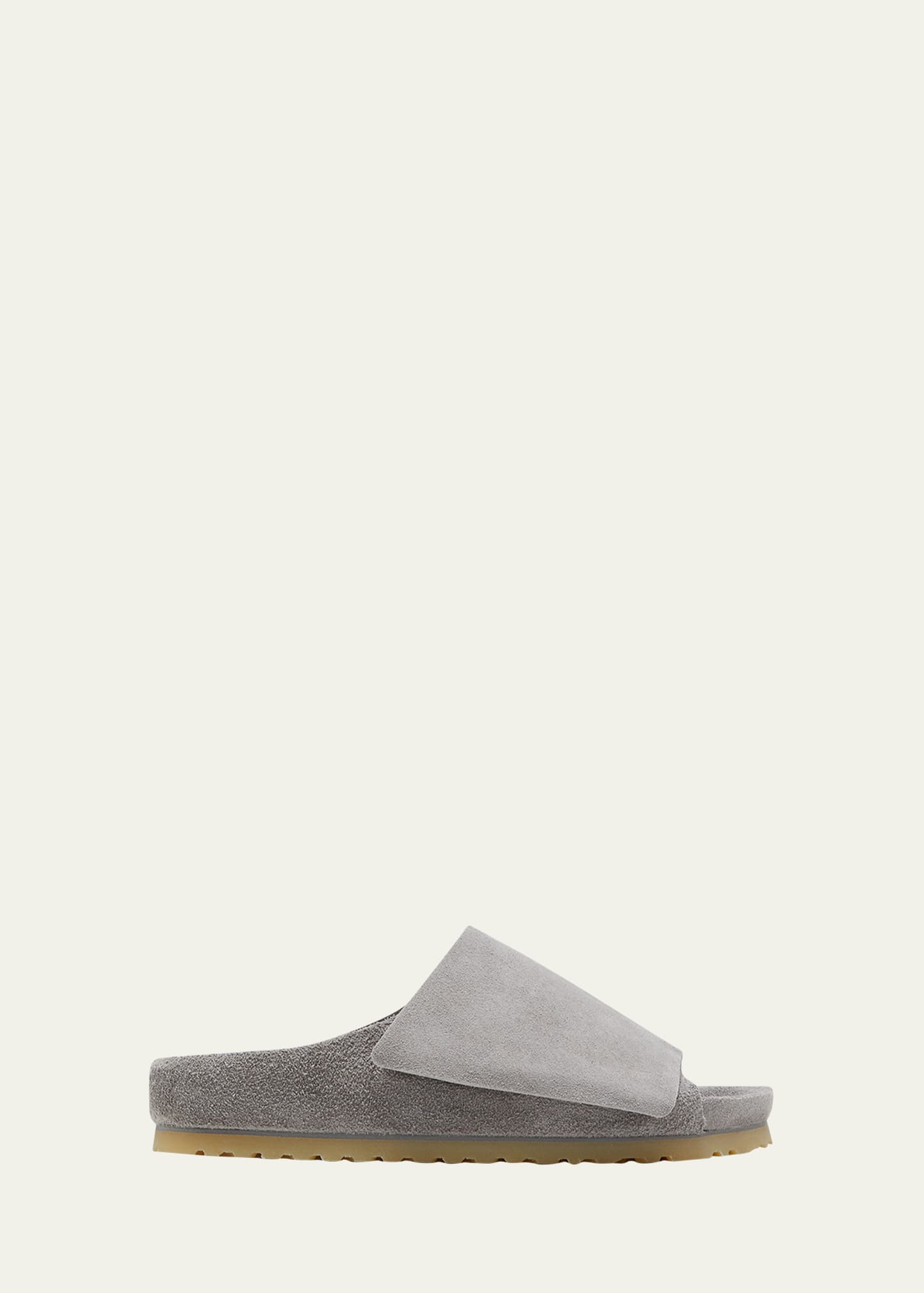 Birkenstock X Fear Of God Los Feliz Sandals Ash Melange In Cement