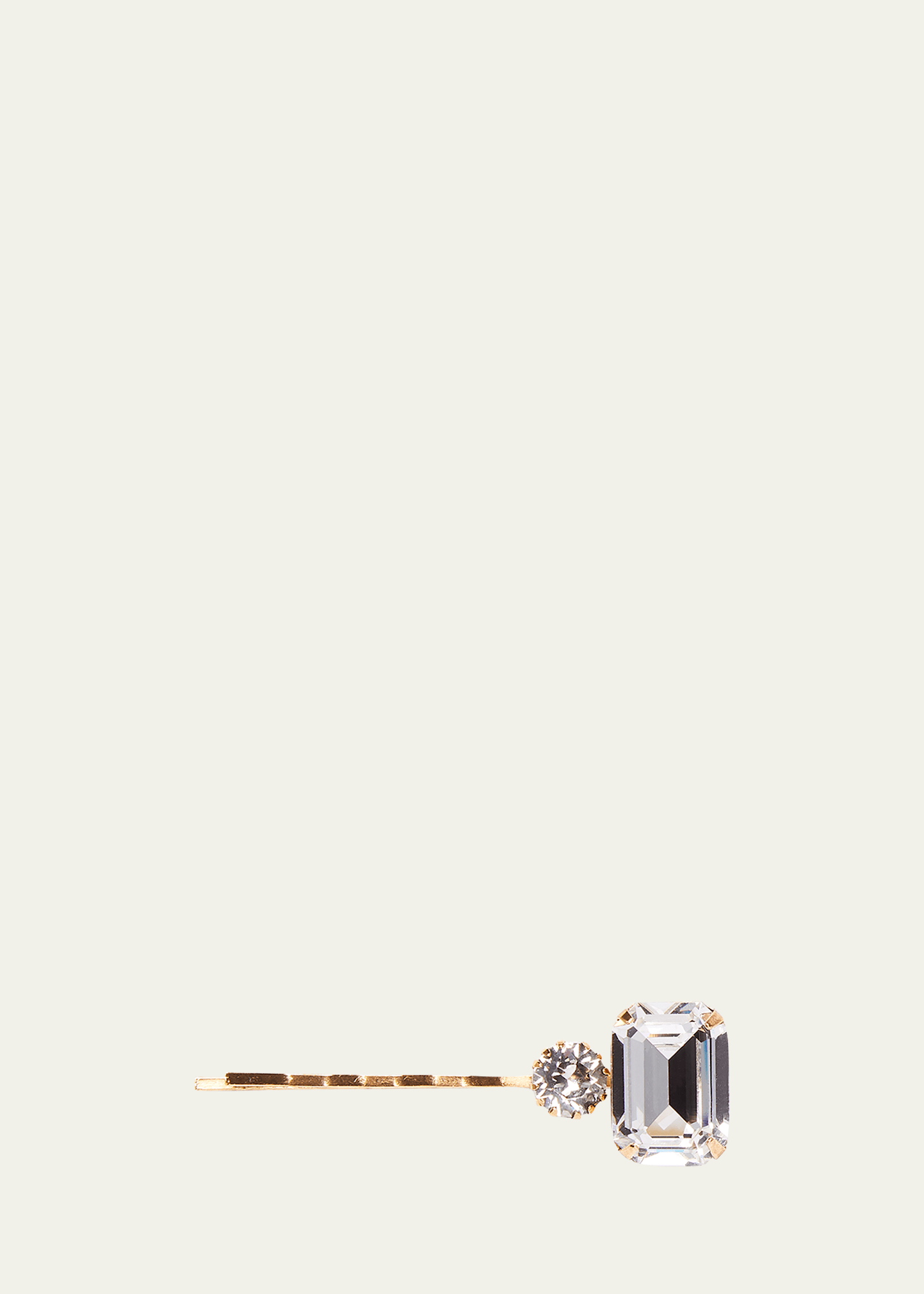 Jennifer Behr Crystal-embellished Hair Pin In Diamond