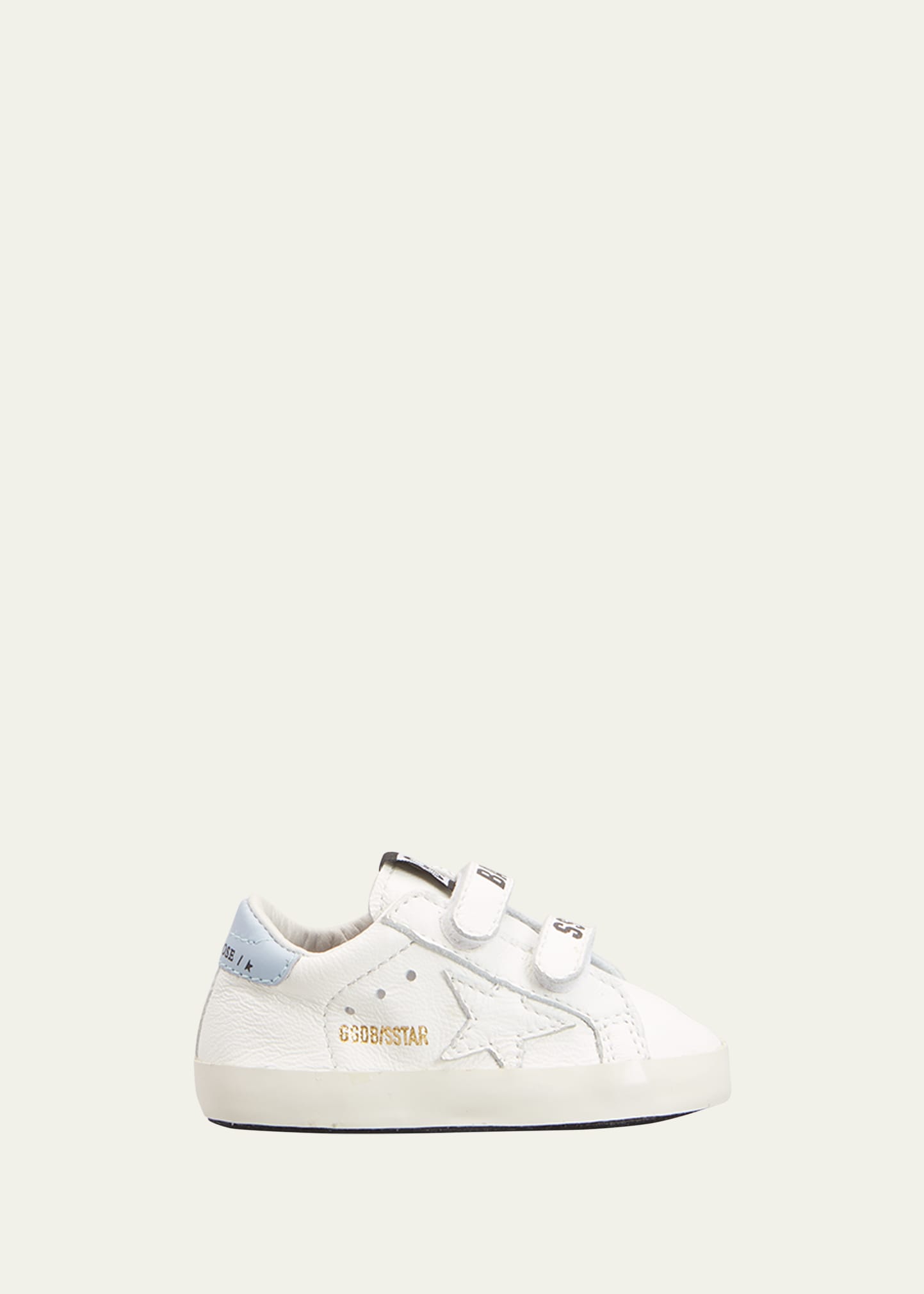 Golden Goose Baby School Set Sneakers In Whitebaby Pink