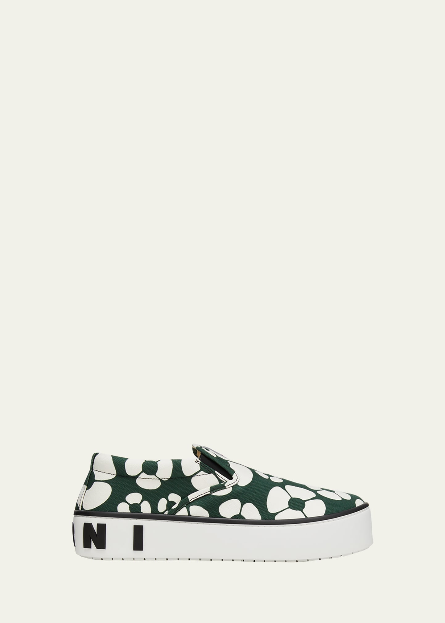 x Carhartt Men's Clover-Print Canvas Slip-On Sneakers