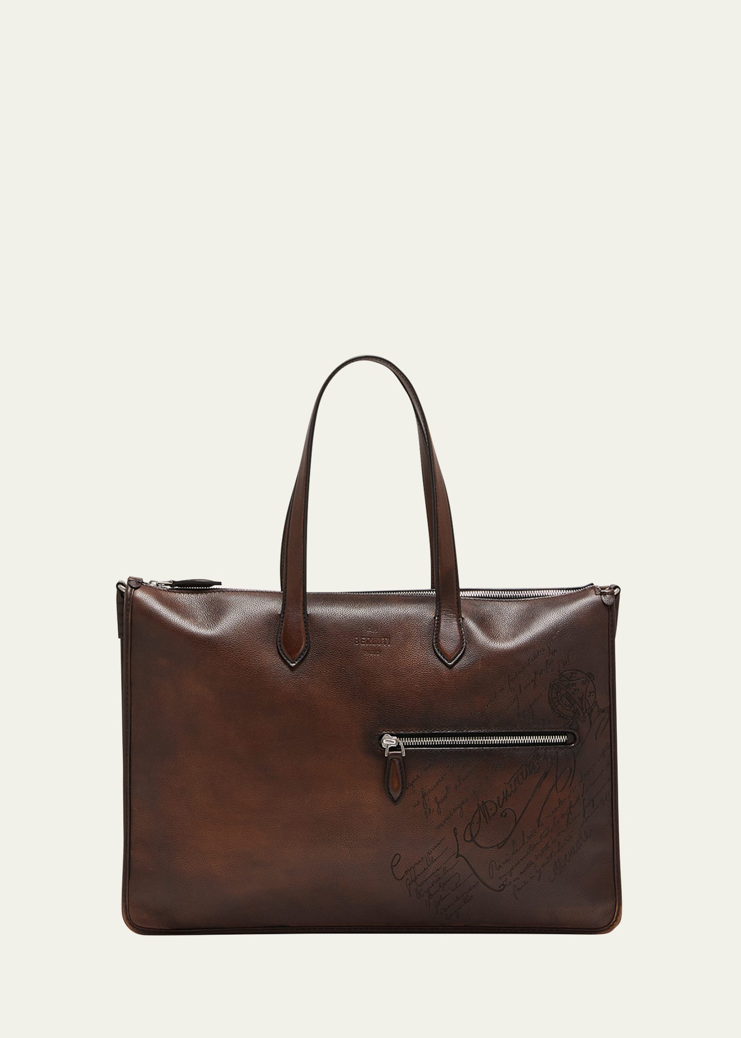 Men's Scritto Leather Briefcase