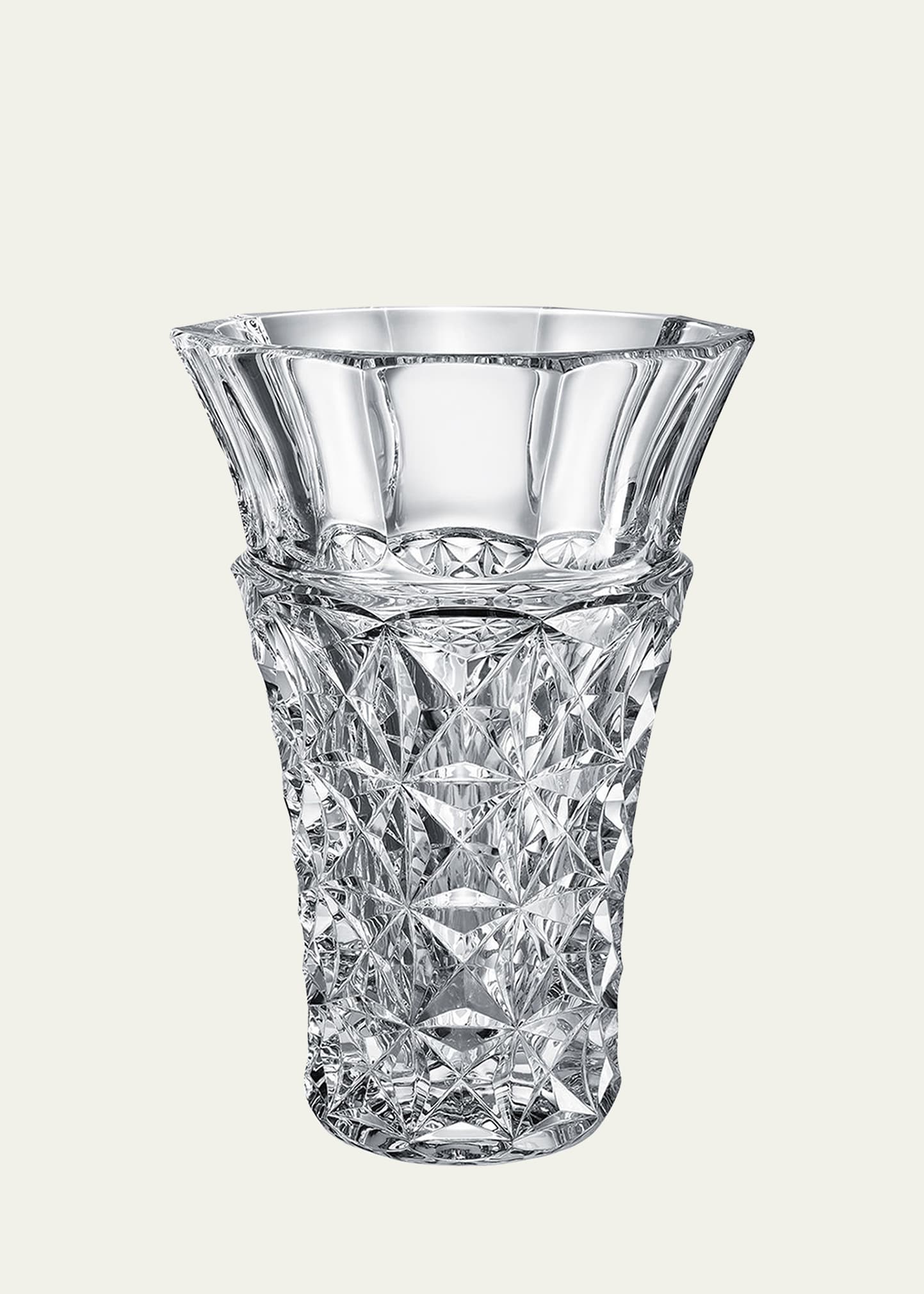 Baccarat Celemine Large Vase In Transparent