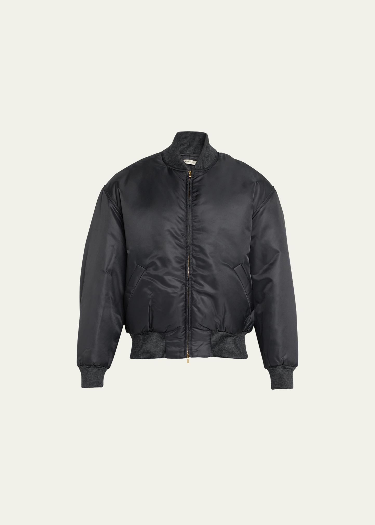 Fear Of God Eternal Shell Bomber Jacket In Black | ModeSens