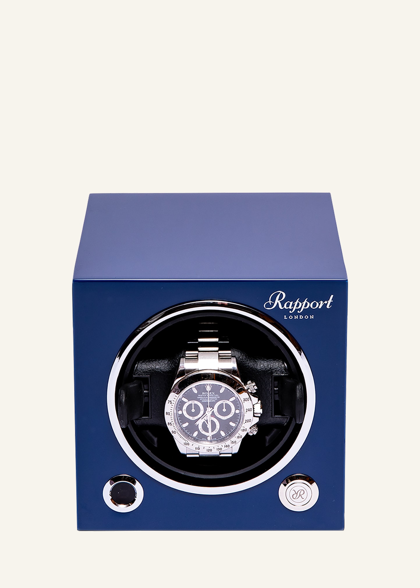 Rapport Evolution Single Watch Cube In Blue