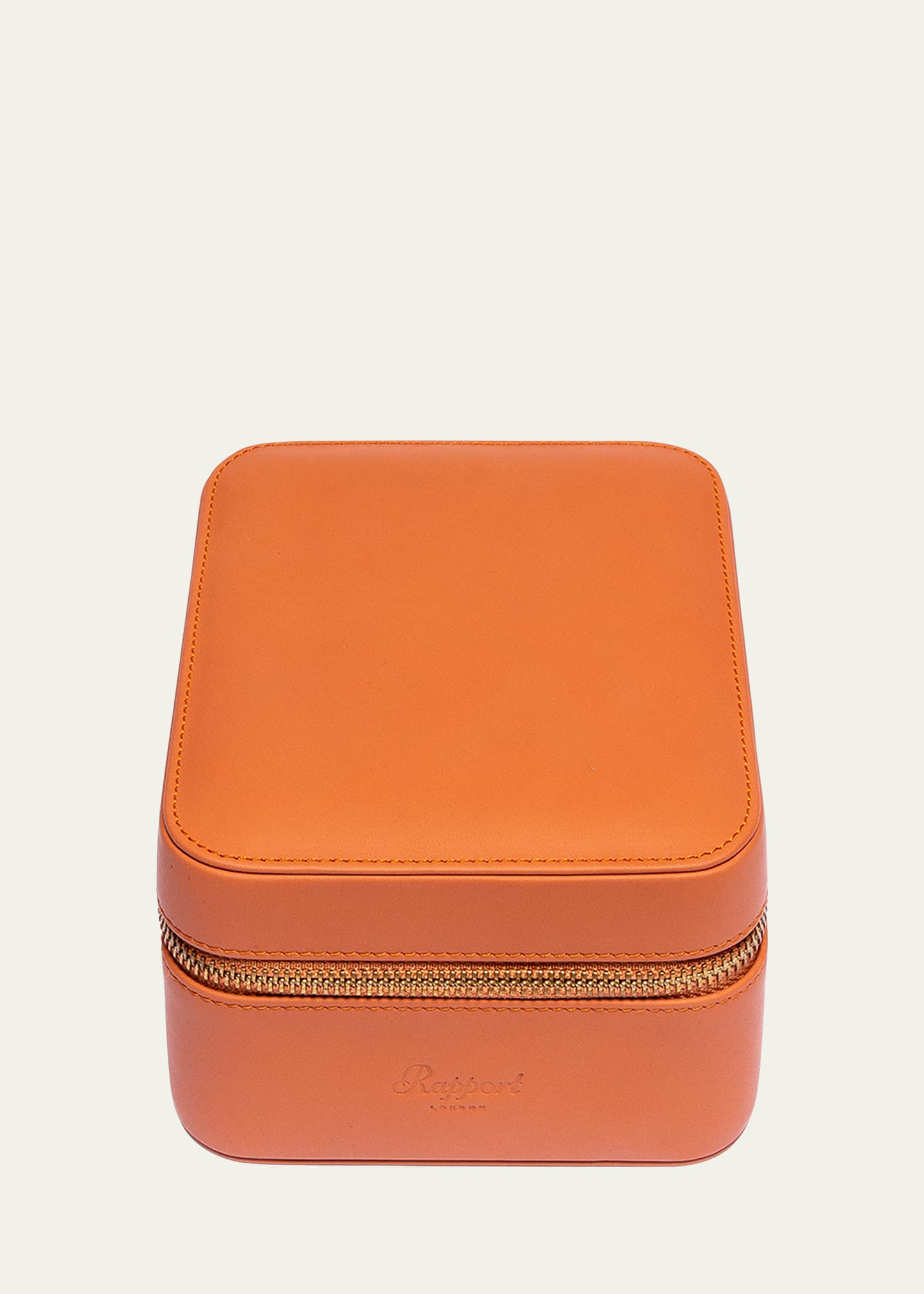 Rapport Hyde Park Two Zip Case In Tan