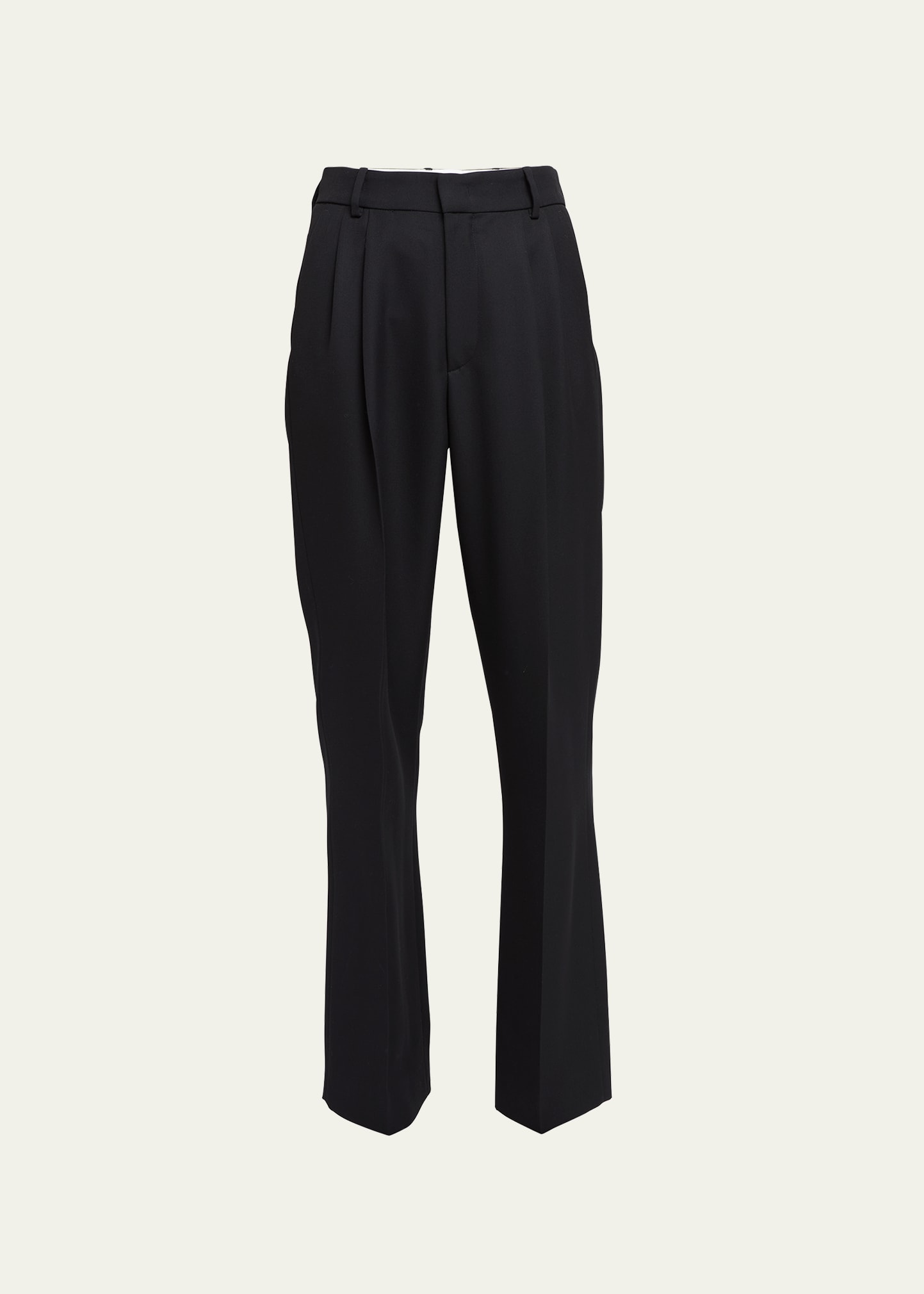 Celia Slim-Fit Wool Trousers