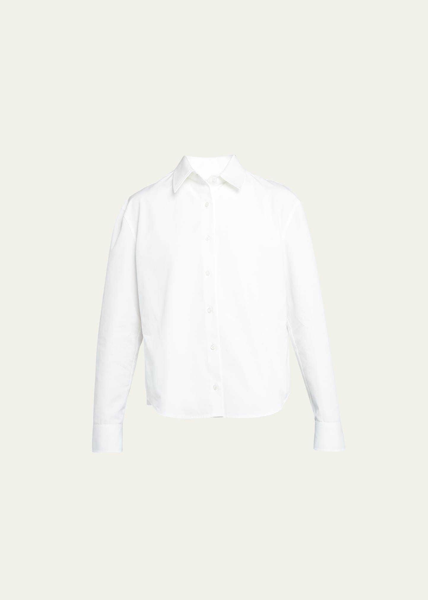 Erin Cotton Button-Front Shirt