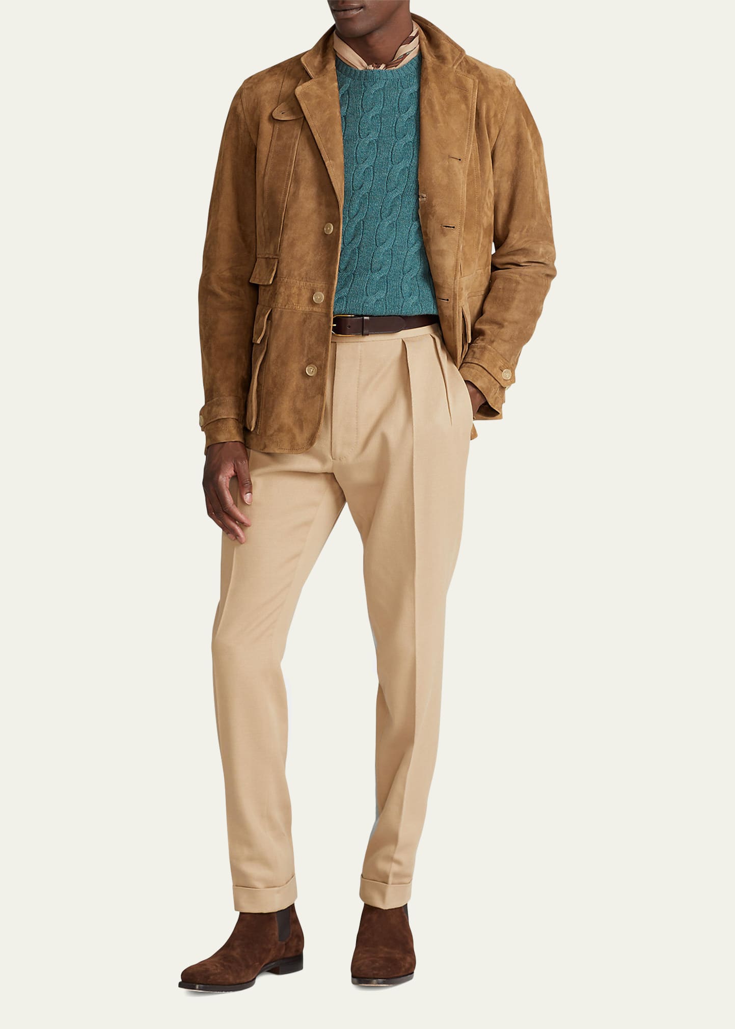 Men's Norfork Suede Shirt Jacket