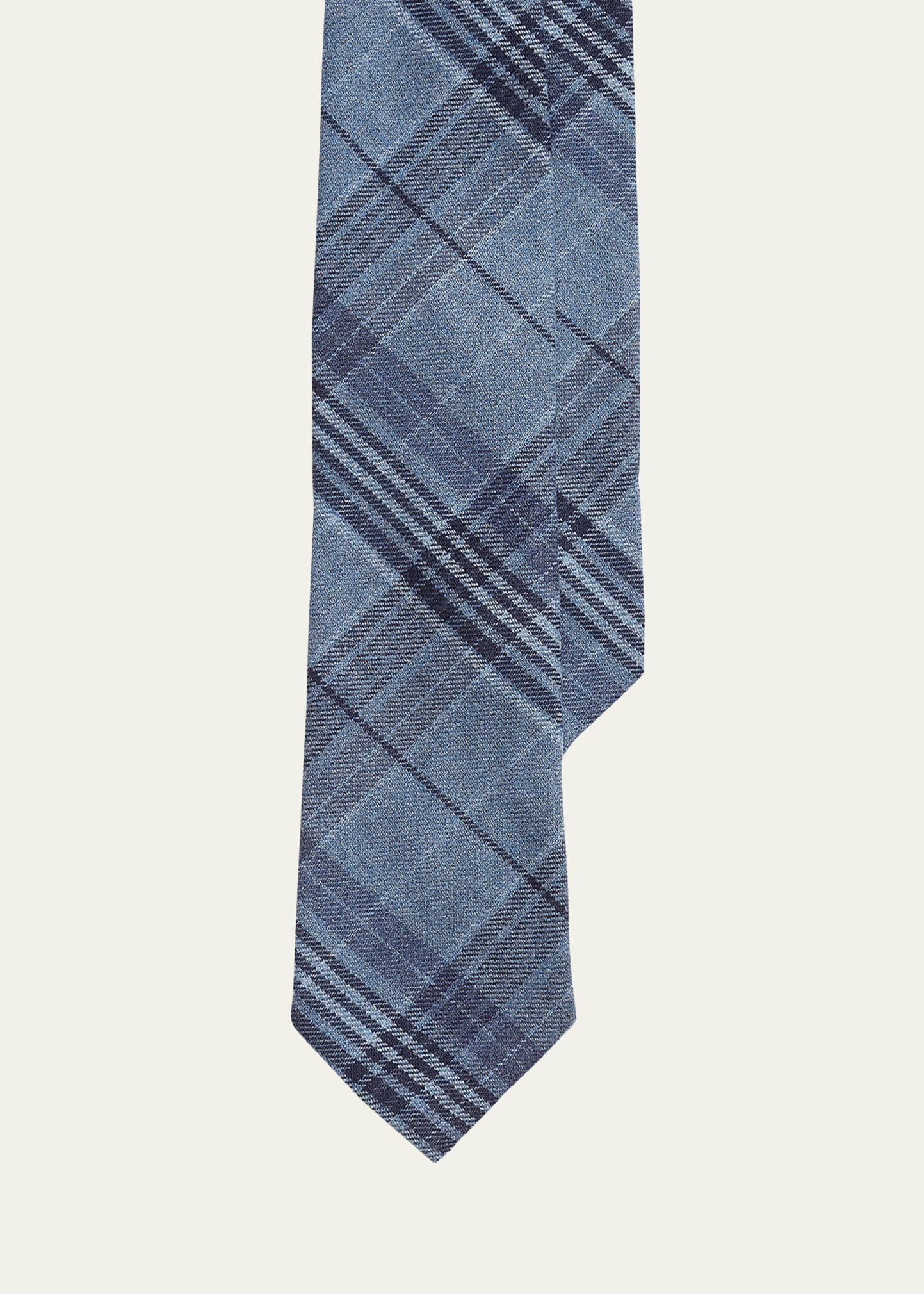 Men's Plaid Twill Tie