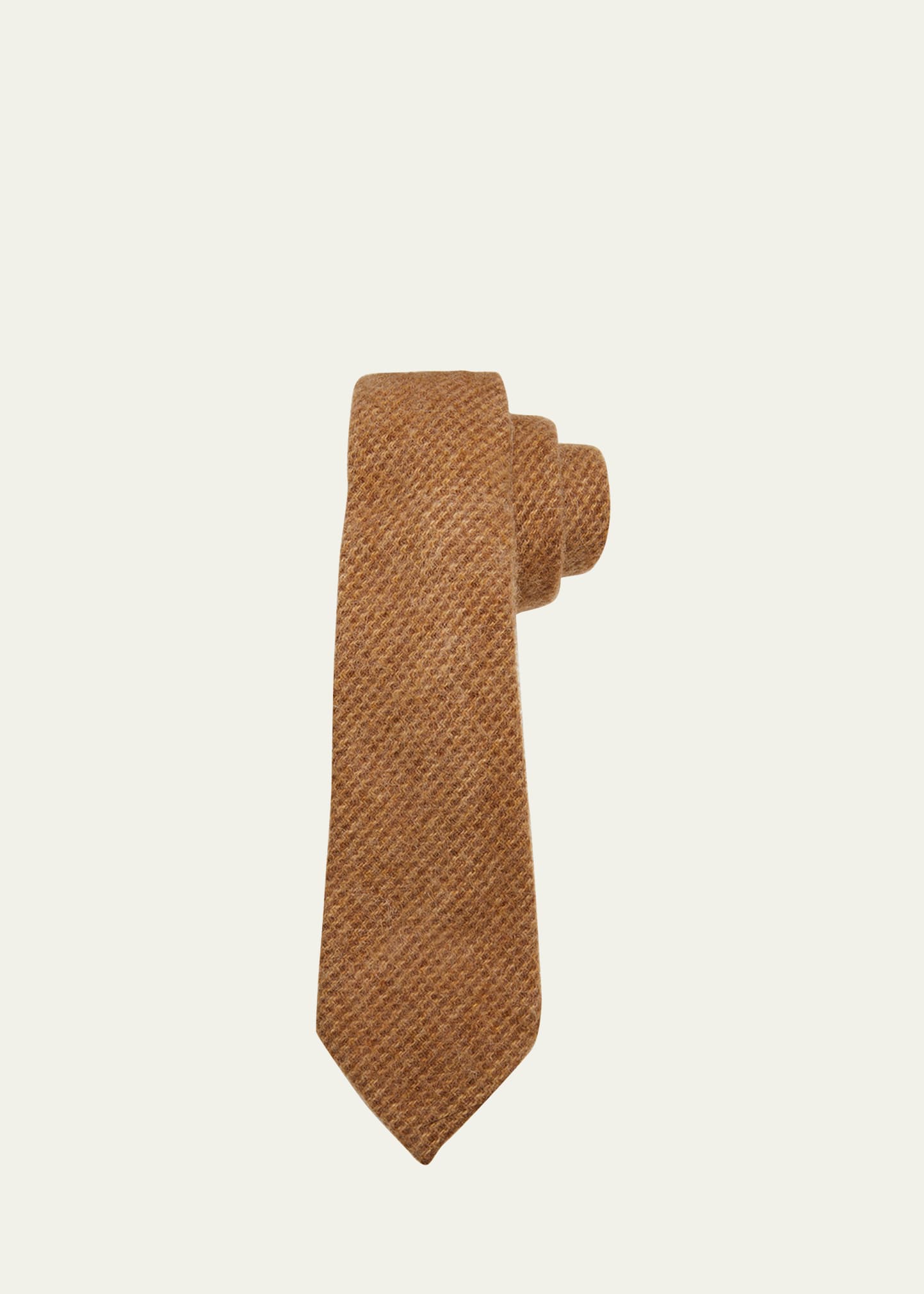 Men's Wool Tweed Tie