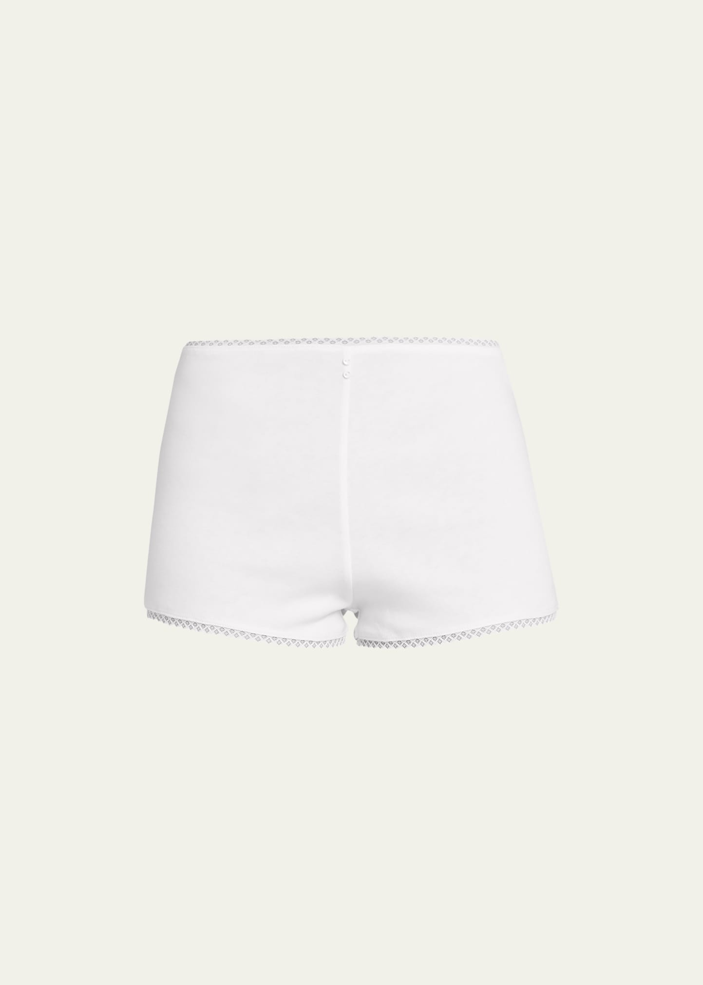 Andine Delphine Lace-Trim Shorts