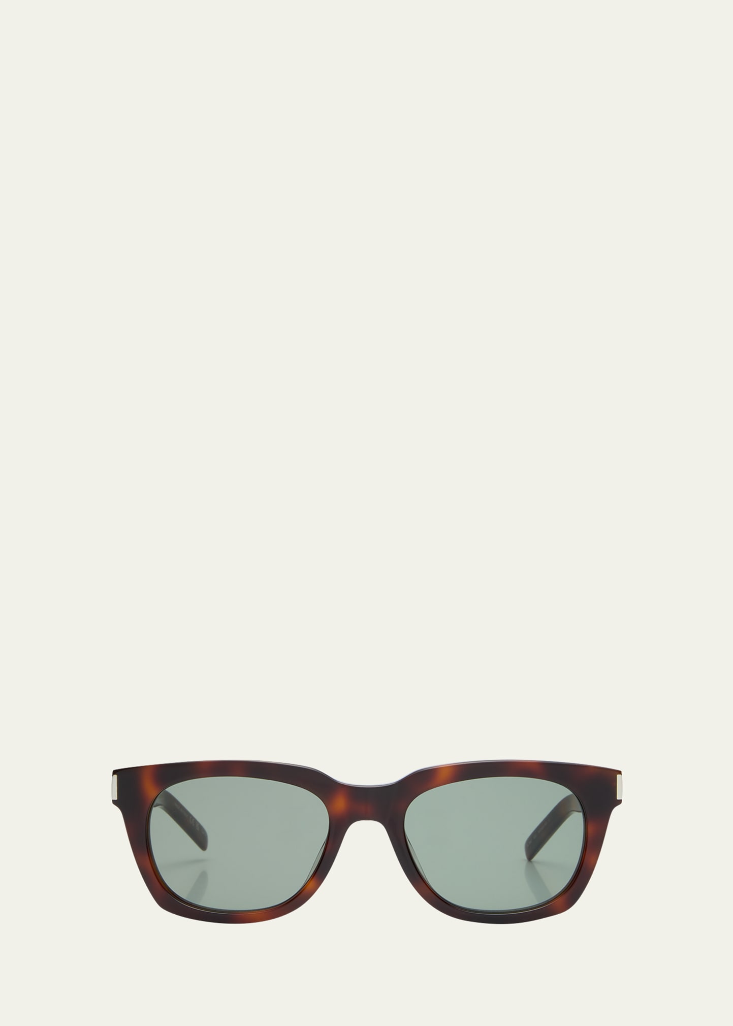 Men's Combi Acetate Rectangle Sunglasses