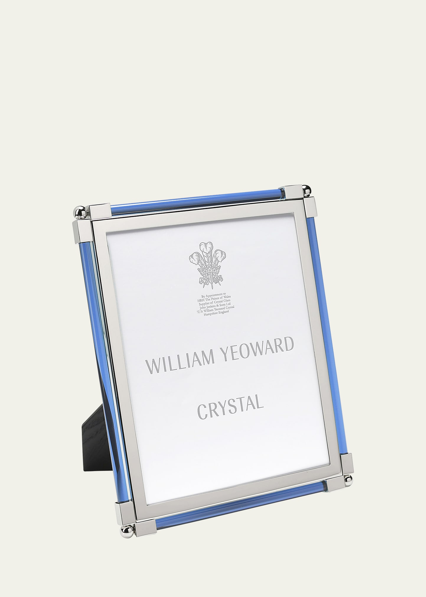 William Yeoward Crystal New Classic Blue Frame, 8 X 10