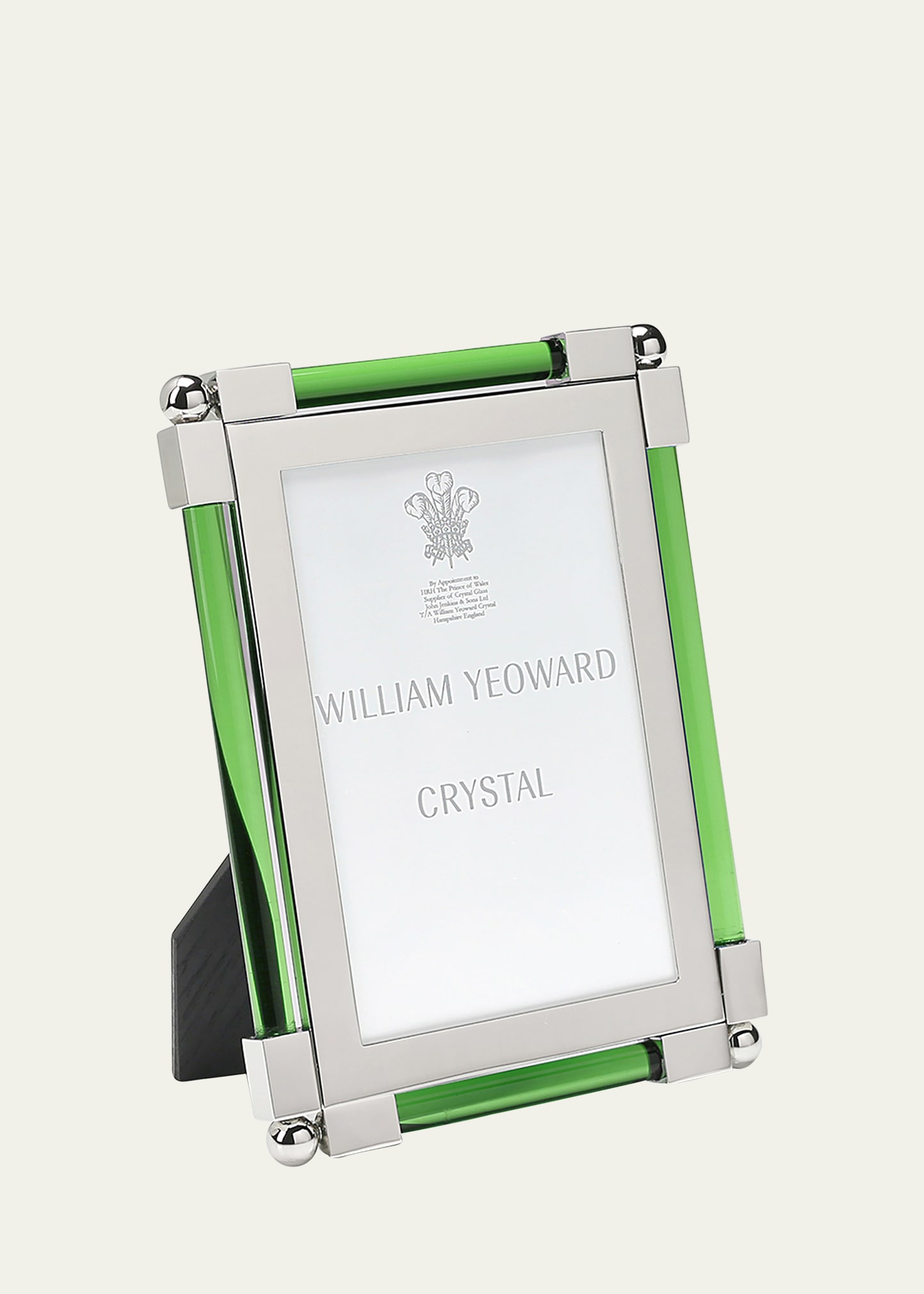 William Yeoward Crystal New Classic Green Frame, 4 X 6