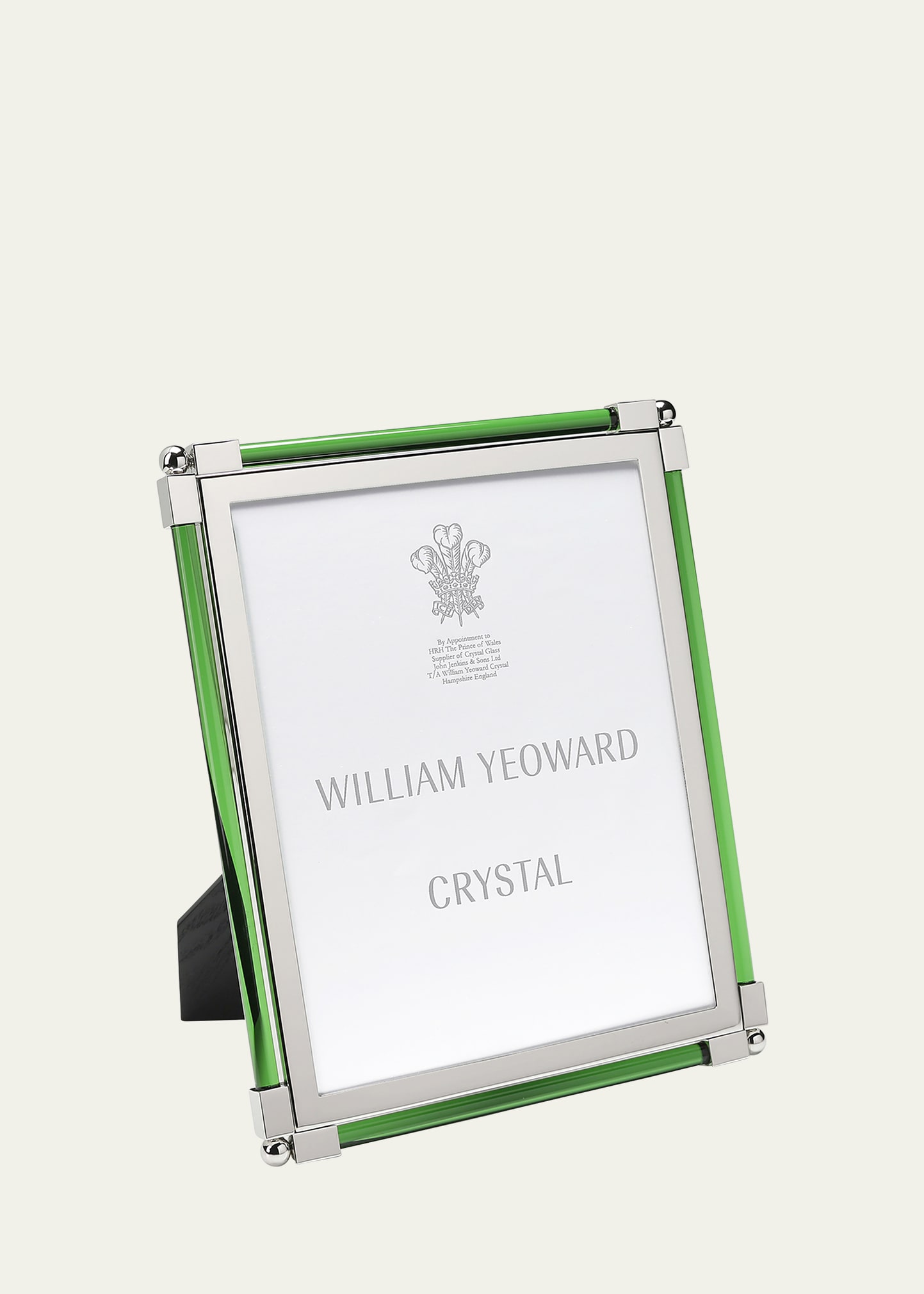 William Yeoward Crystal New Classic Green Frame, 8 X 10
