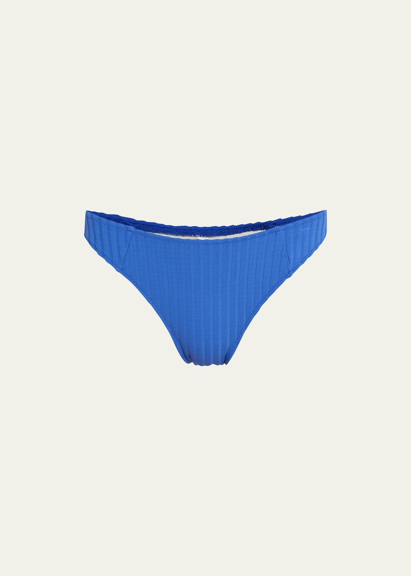 The Emily Solid Rib Bikini Bottoms