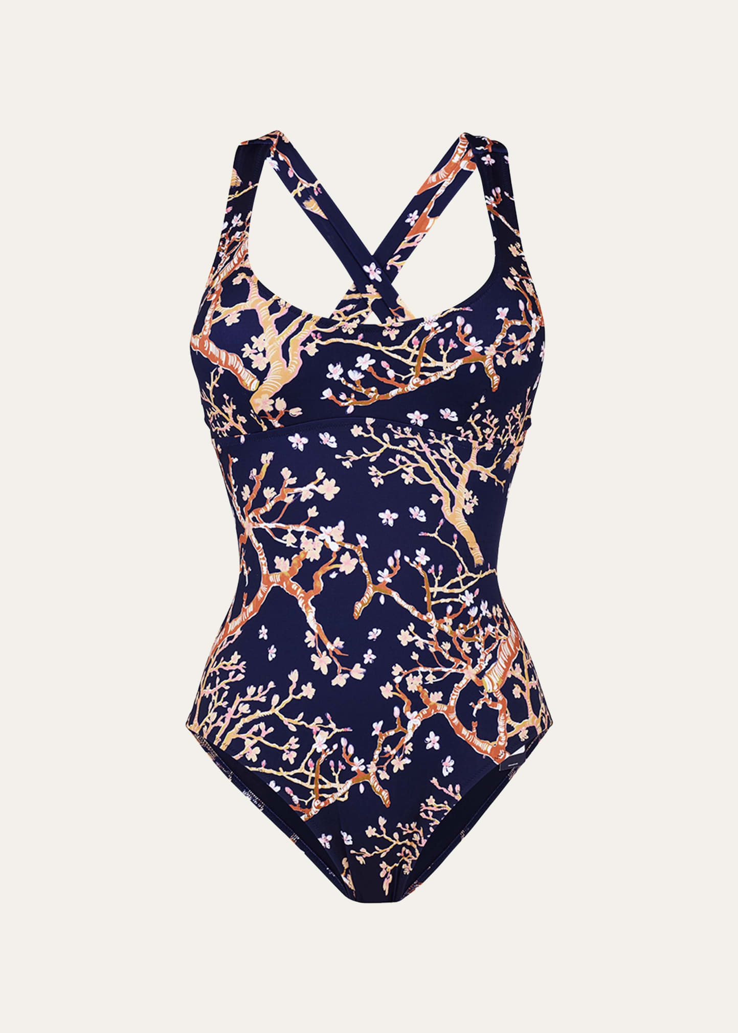 VILEBREQUIN SWEET BLOSSOM JERSEY ONE-PIECE SWIMSUIT