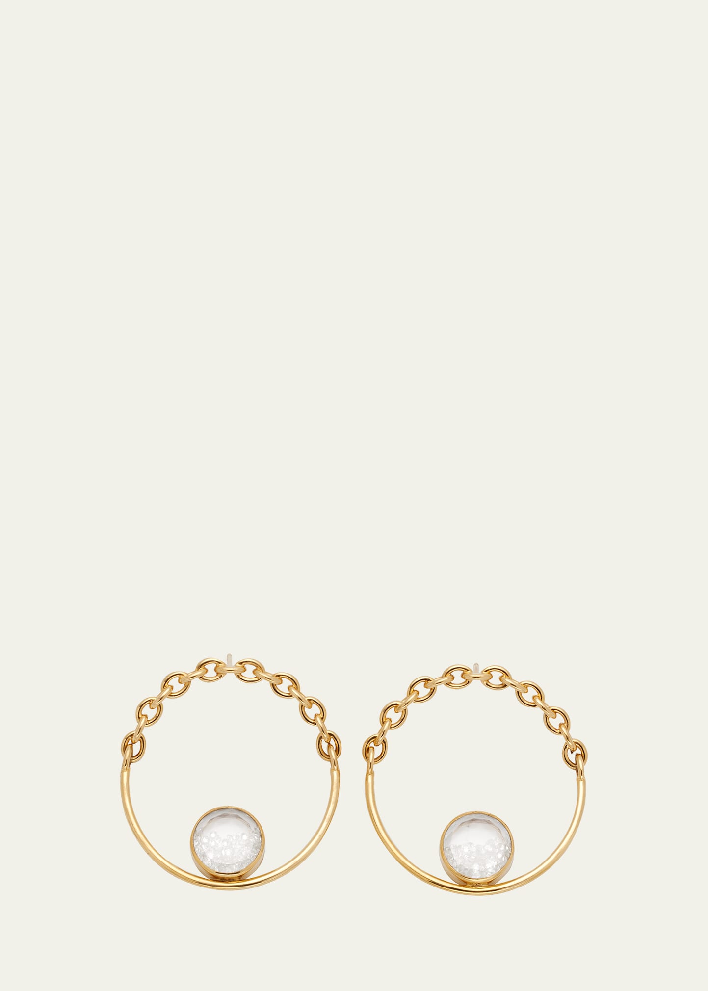 Trupe 18K Gold Diamond Shaker Earrings