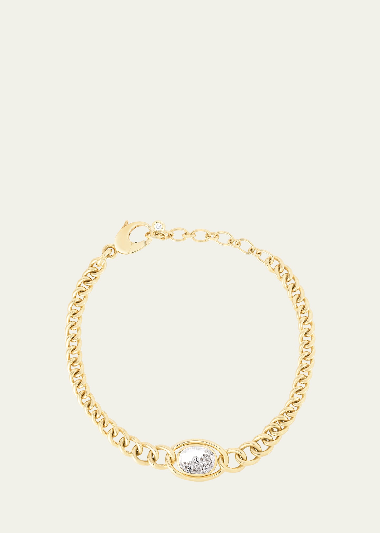 Cravo Curb 18K Gold Chain Bracelet