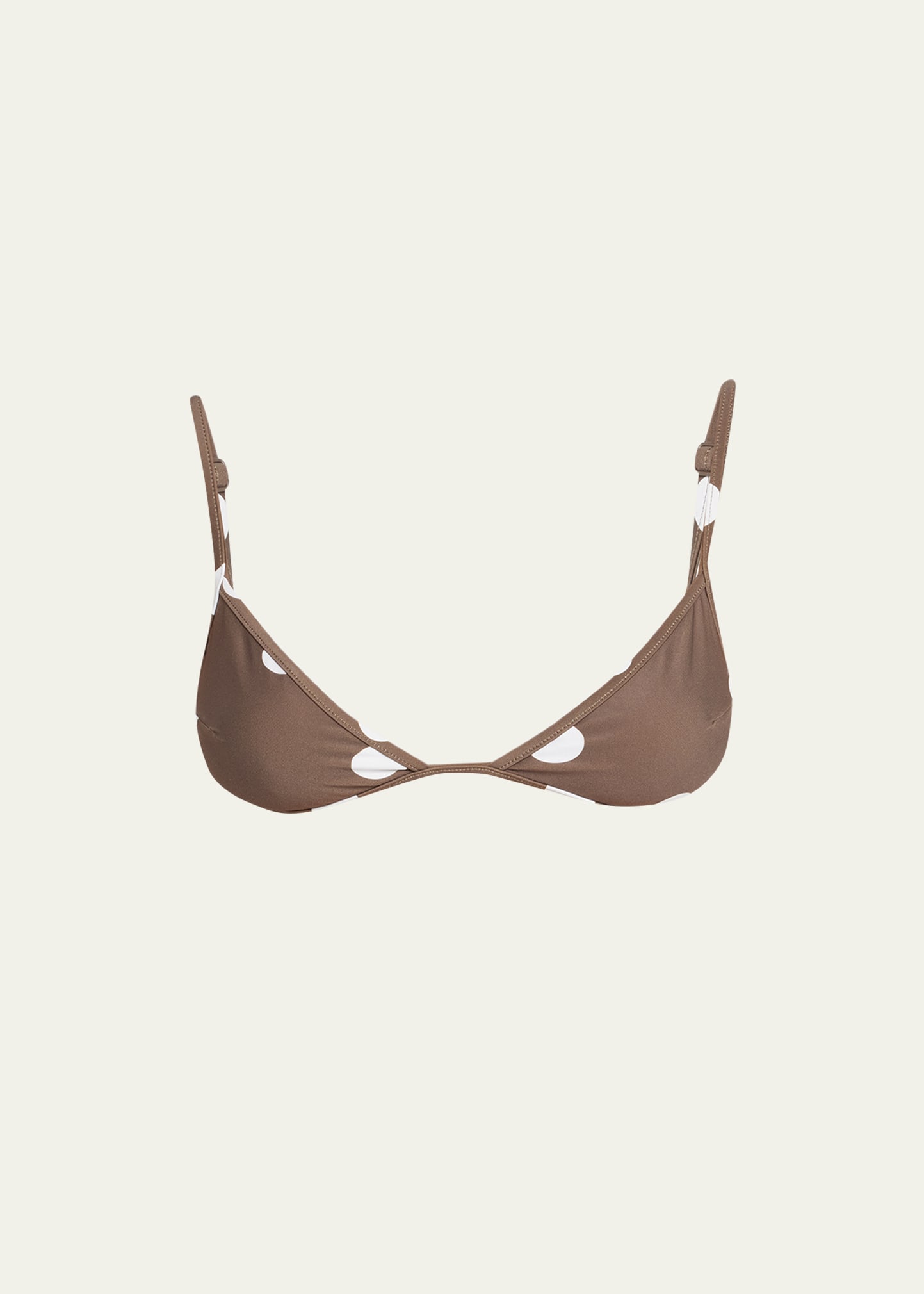 Marlon Polka-Dot Balconette Bikini Top
