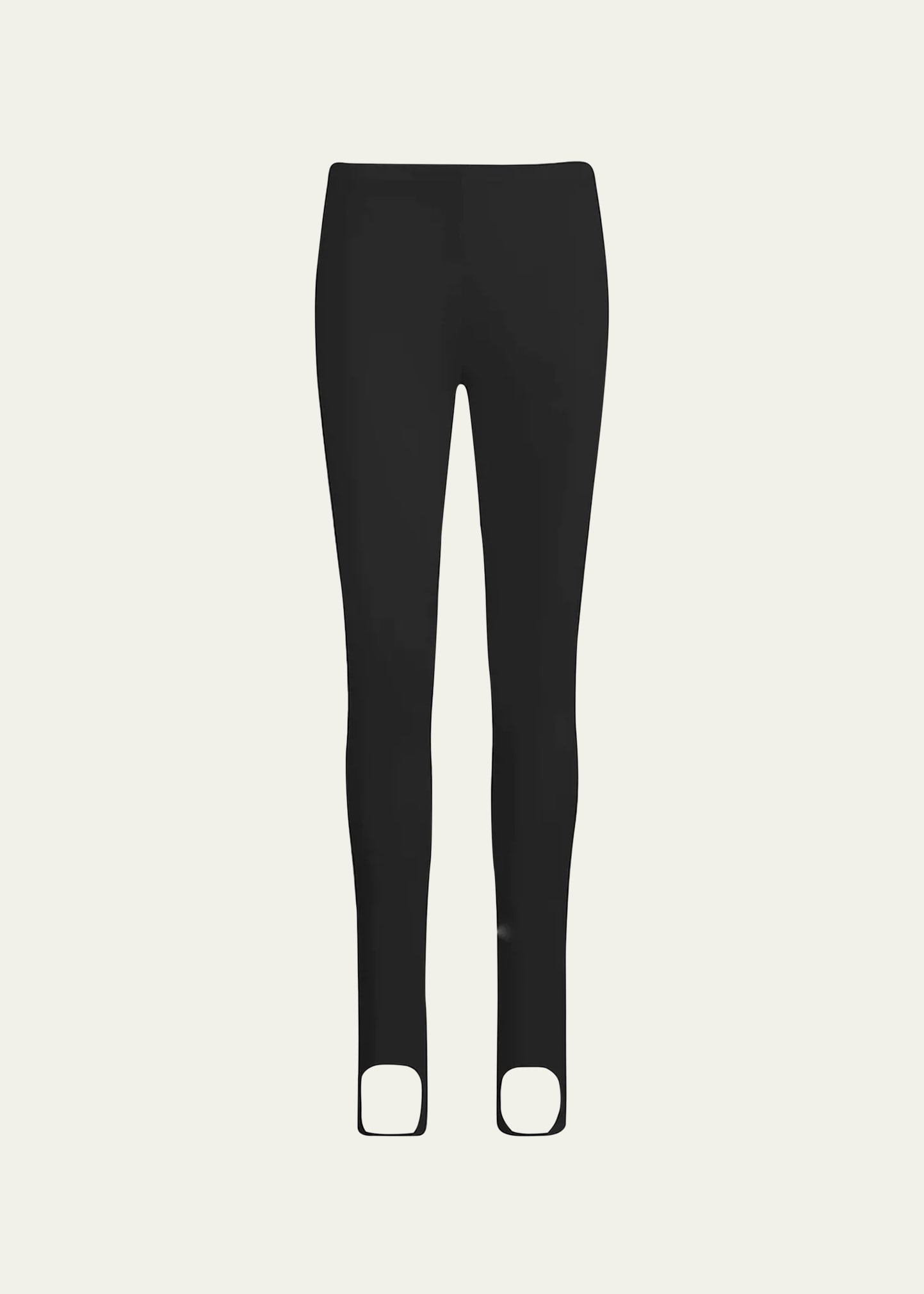 Shop Leset Rio High-rise Slim Stirrup Pants In Black