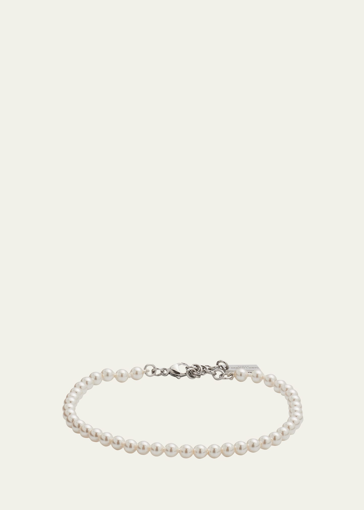 Saint Laurent Men's Pearly Bracelet | Smart Closet