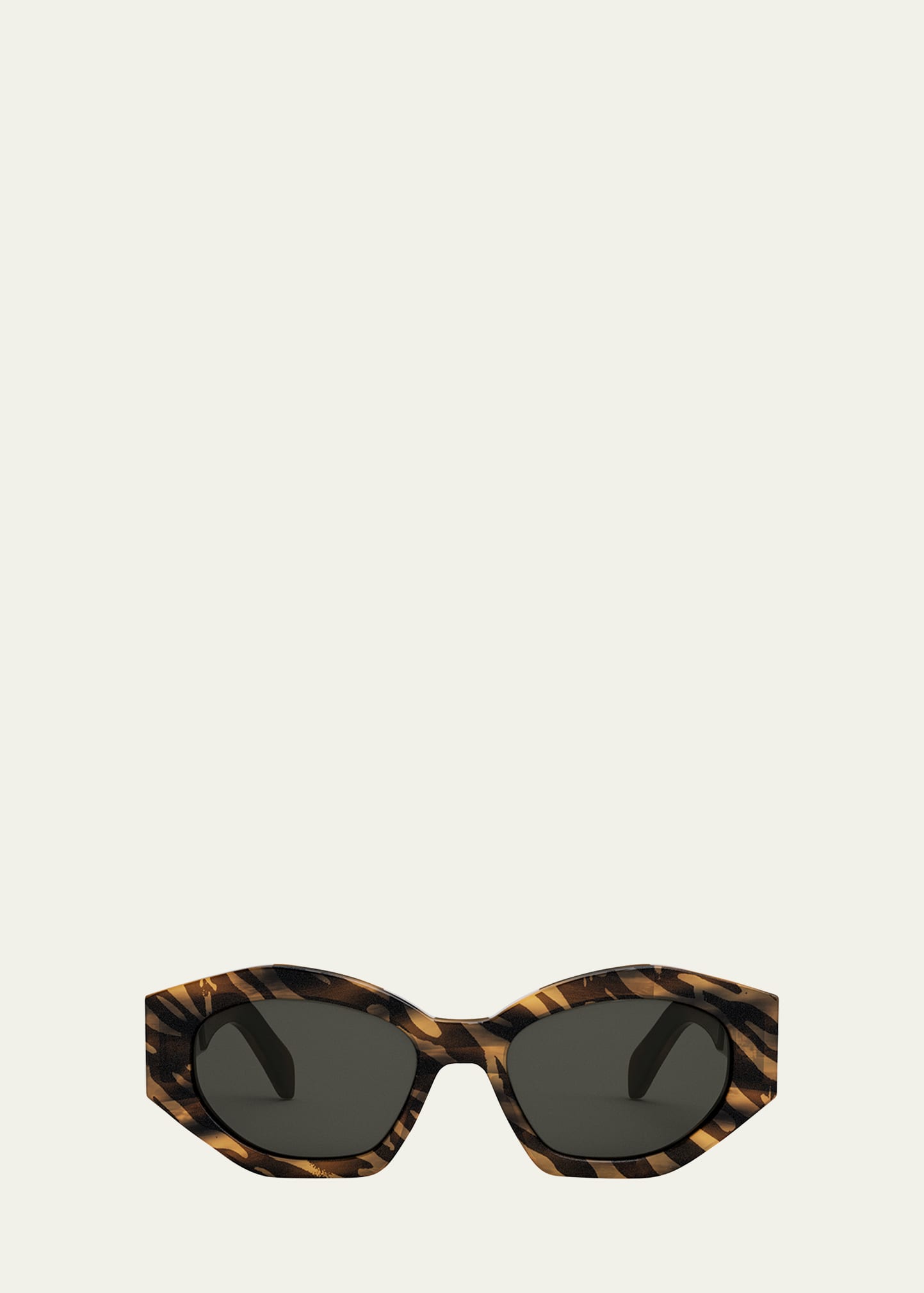 Triomphe Logo Acetate Cat-Eye Sunglasses