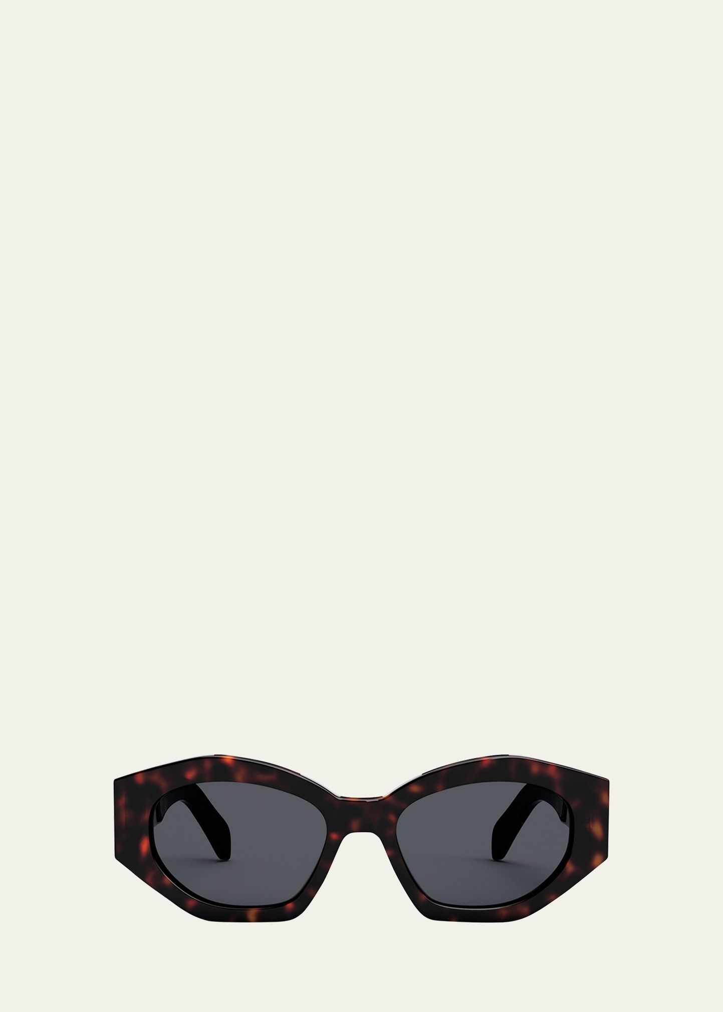 Triomphe Logo Acetate Cat-Eye Sunglasses