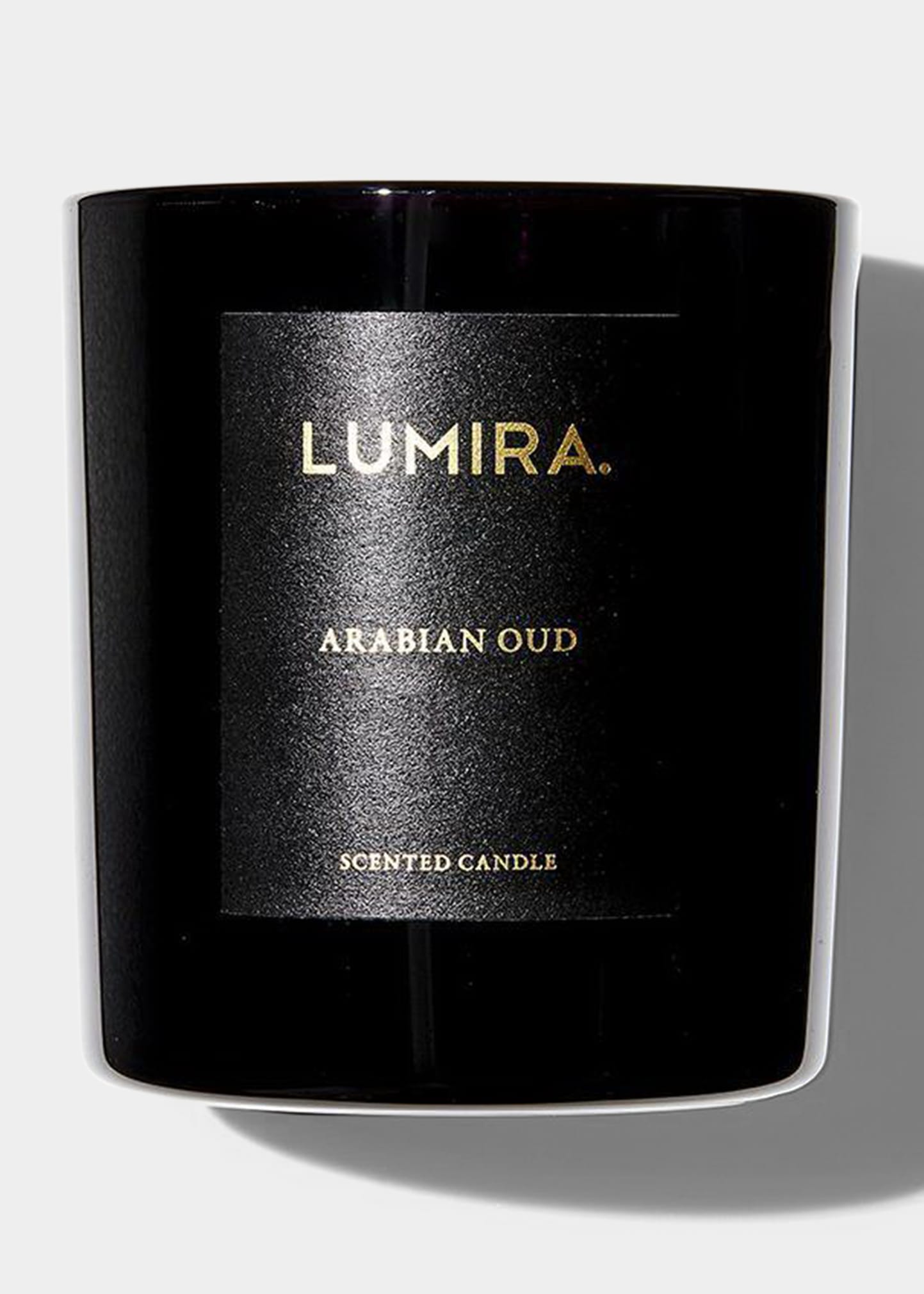 Lumira Arabian Oud Black Scented Candle, 10.6 Oz.
