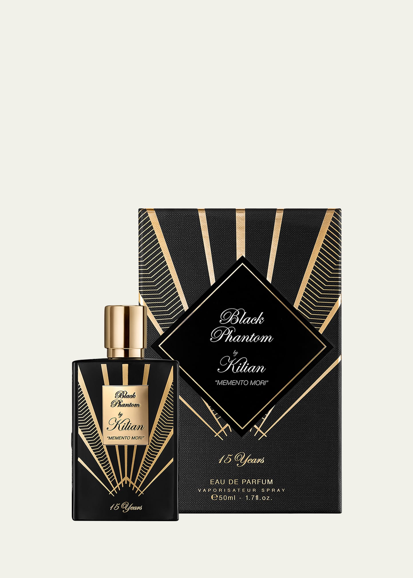 Black Phantom "Memento Mori" Eau de Parfum, 1.7 oz. - Limited 15-Year Anniversary Holiday Edition