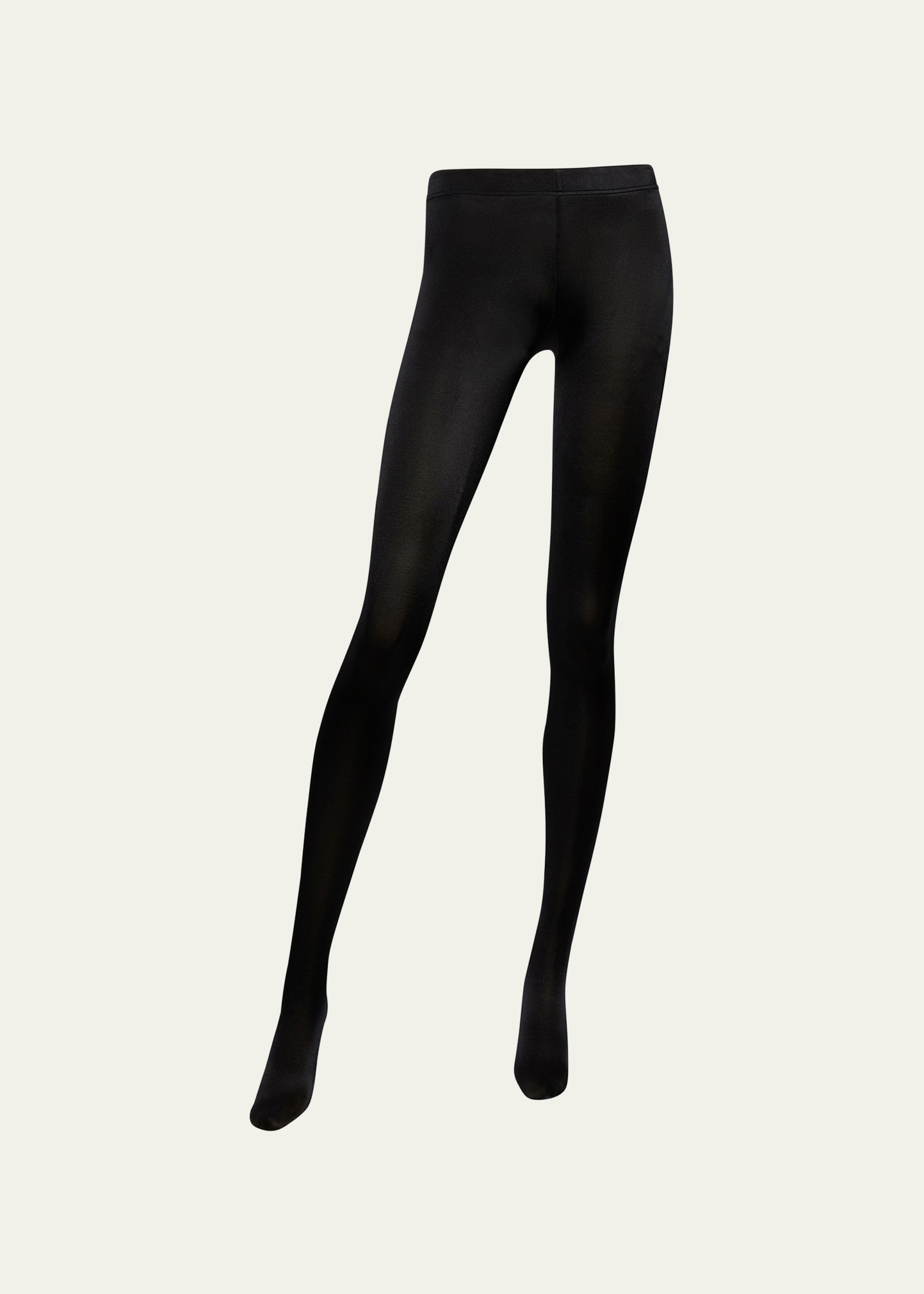 Individual 10 Back Seam Polyamide-Blend Tights