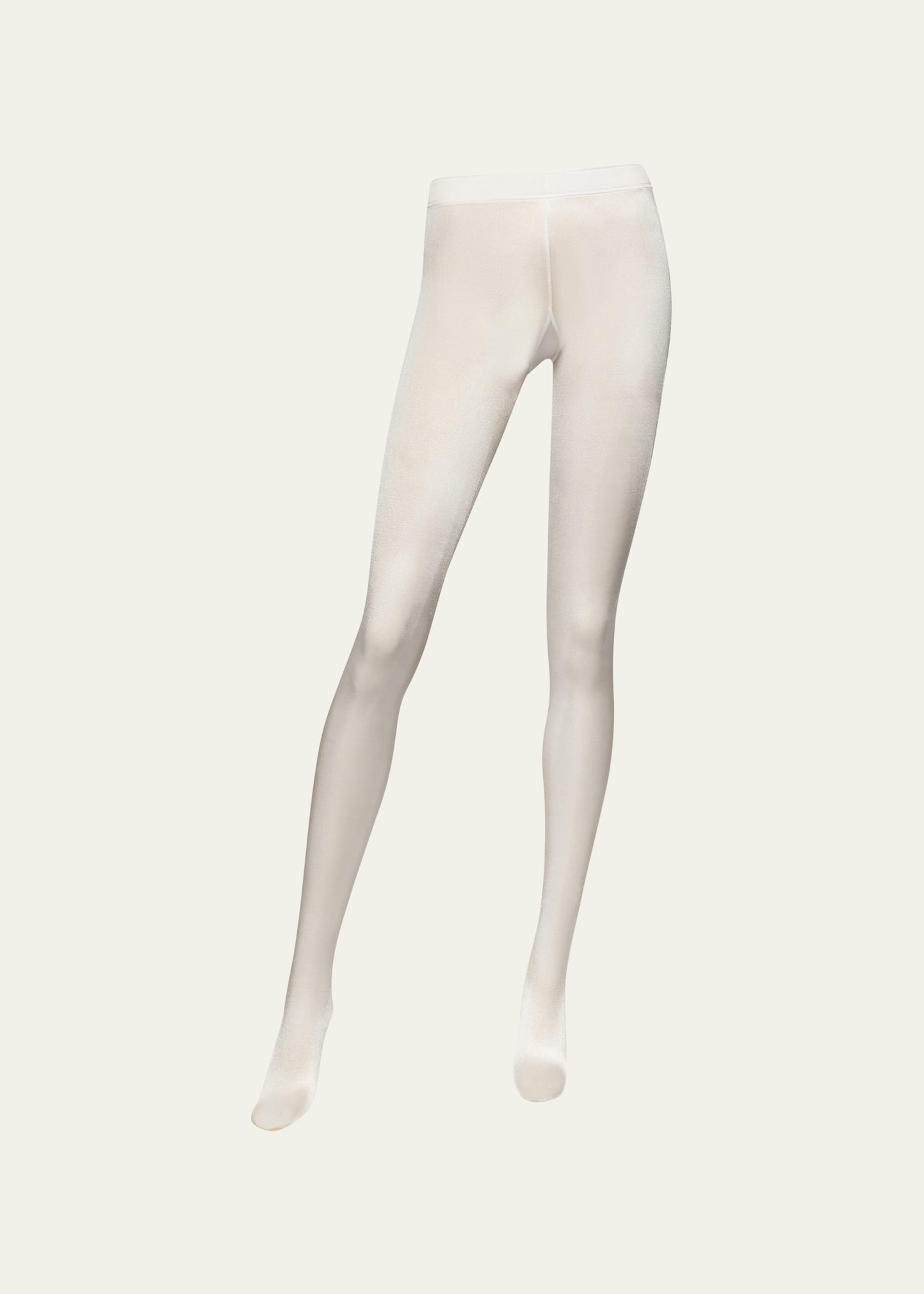 Wolford Satin Effect Tights In White