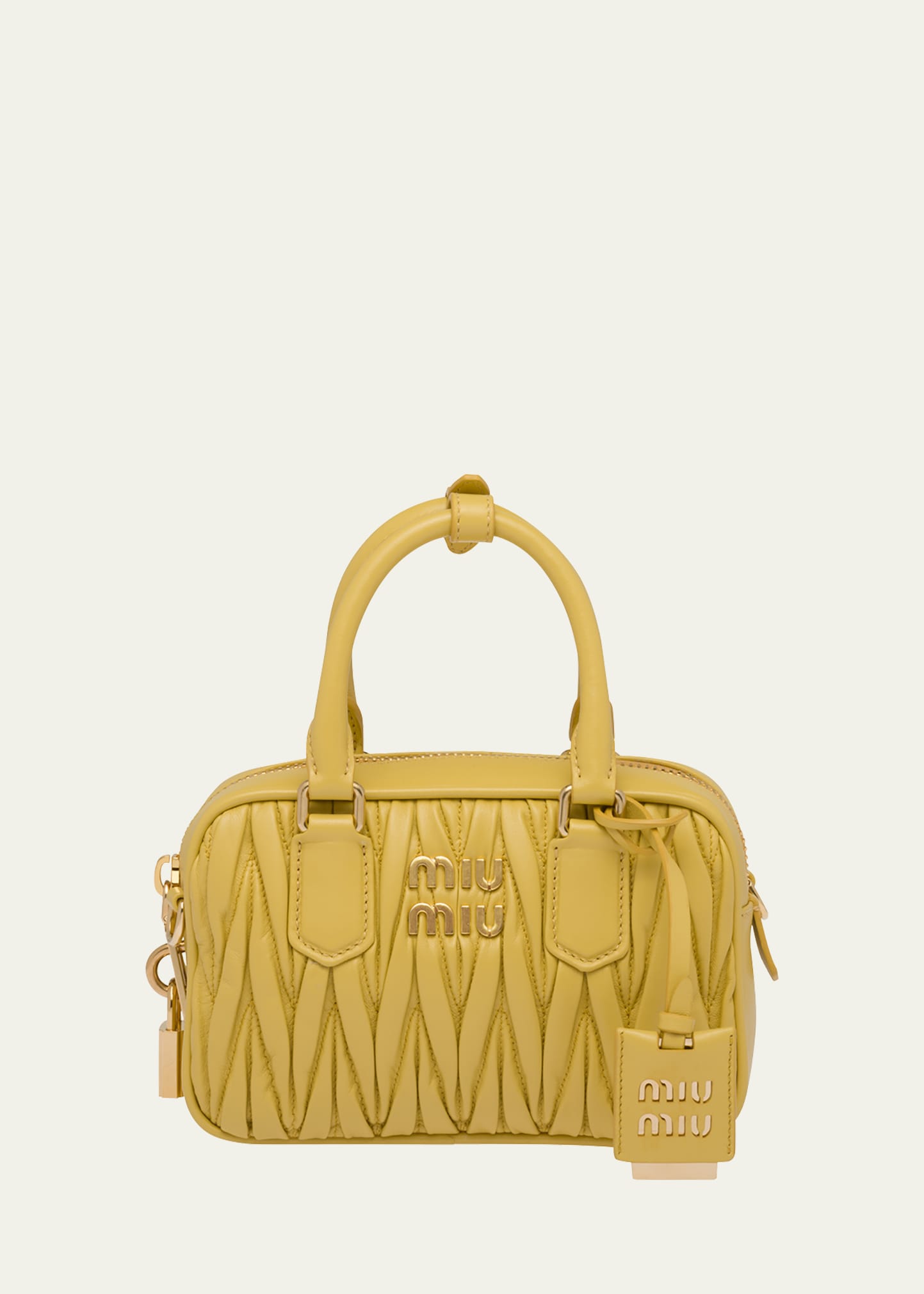 Miu Miu Matelasse Bag in Blue