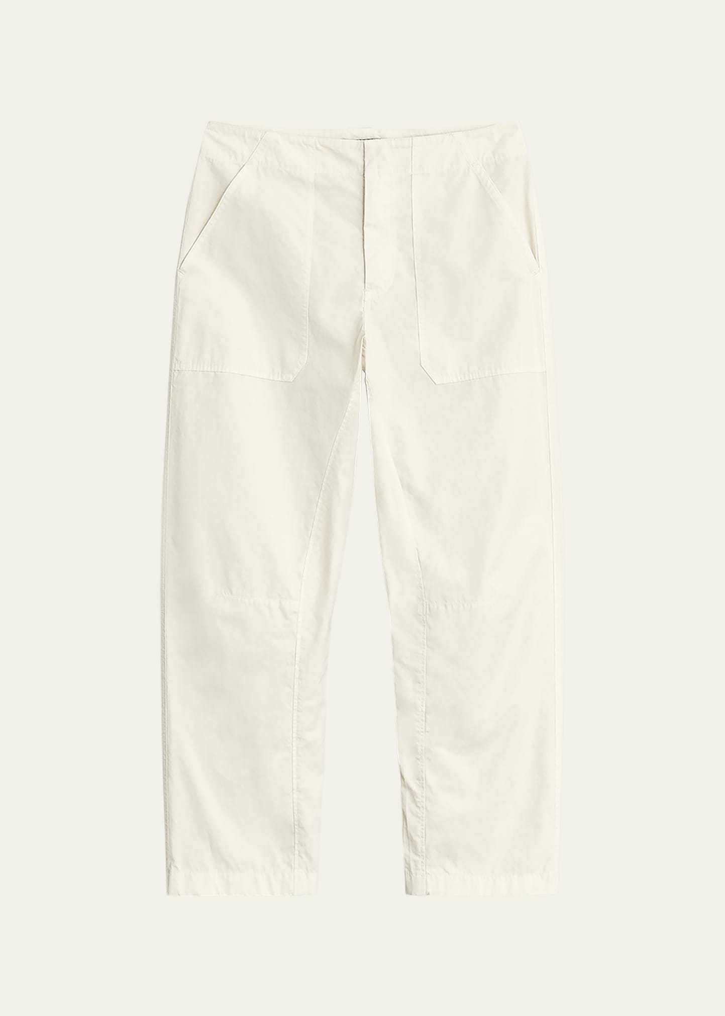 Shop Rag & Bone Leyton Workwear Ankle Pants In Ivory