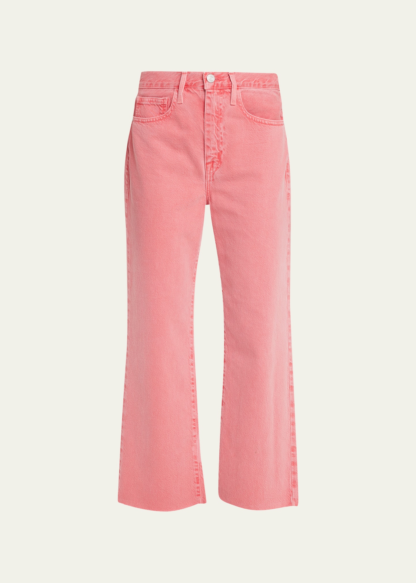 FRAME JANE STRAIGHT CROPPED JEANS