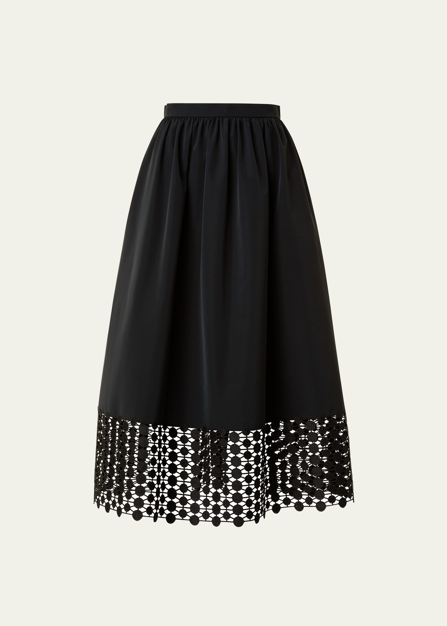 Akris Punto Skirt Techno Taffeta Kaleidoscope D In Black