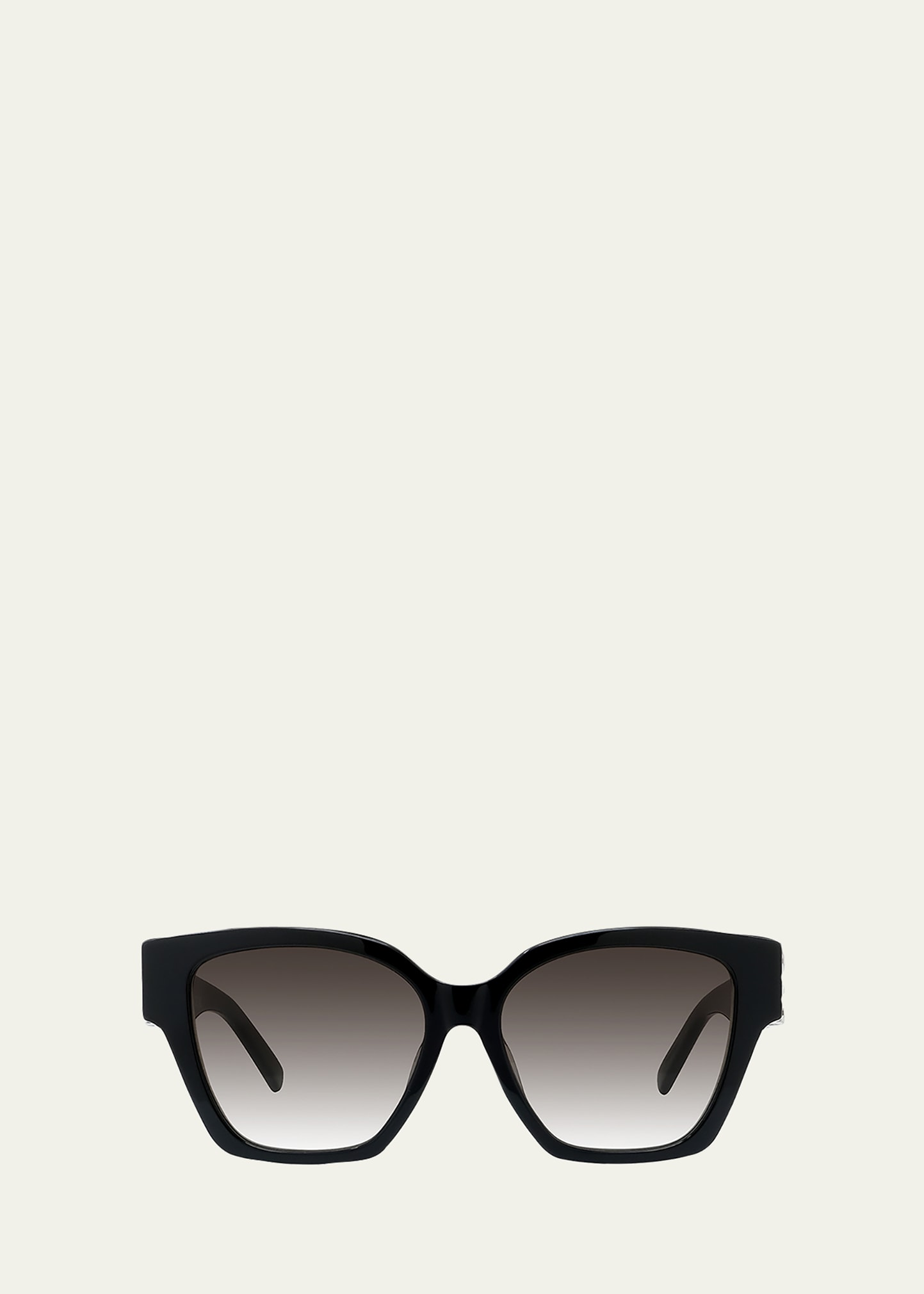 Shop Givenchy 4g Acetate Cat-eye Sunglasses In Dark Havana Rovie