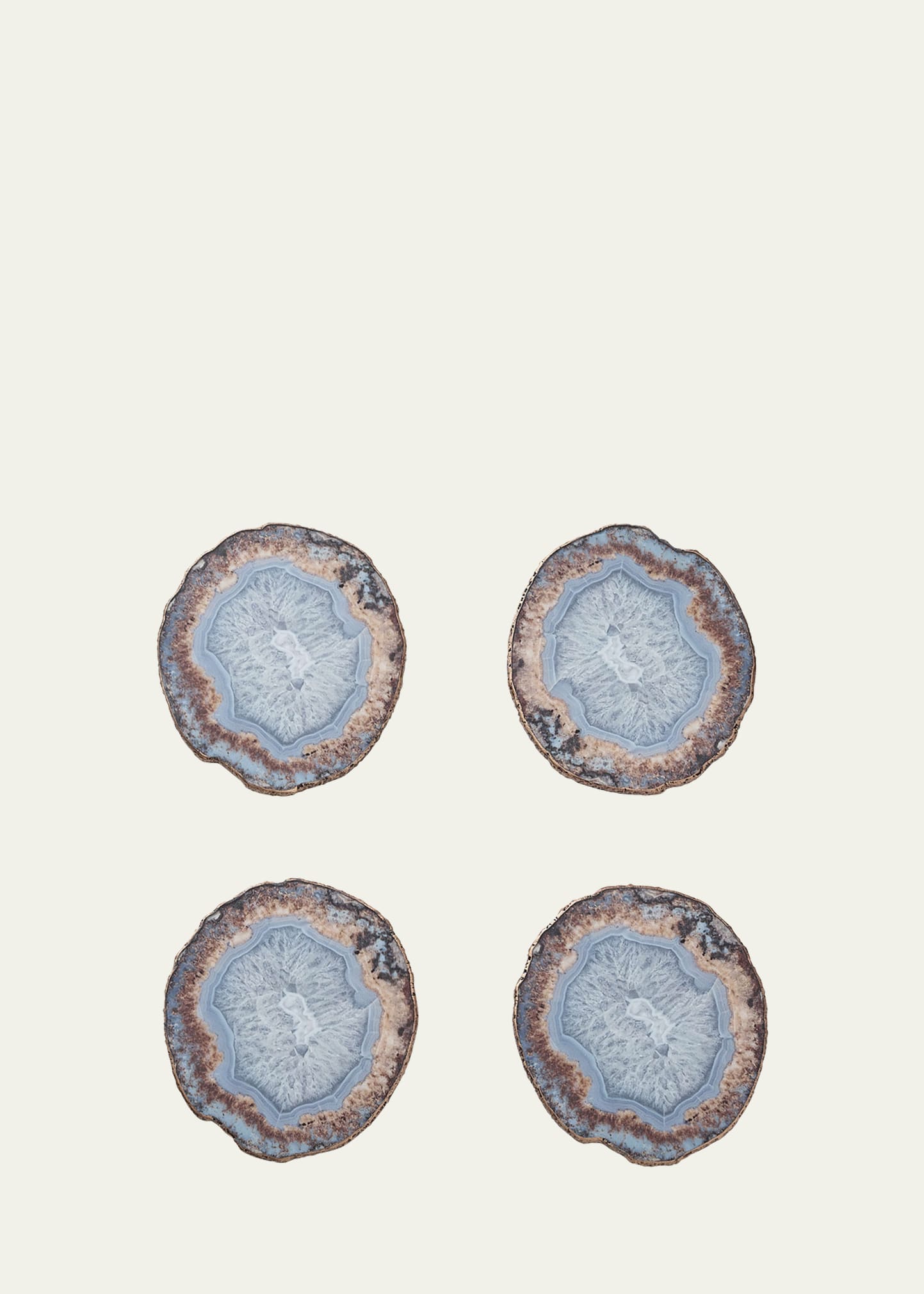 Kim Seybert Strata Coasters, Set Of 4