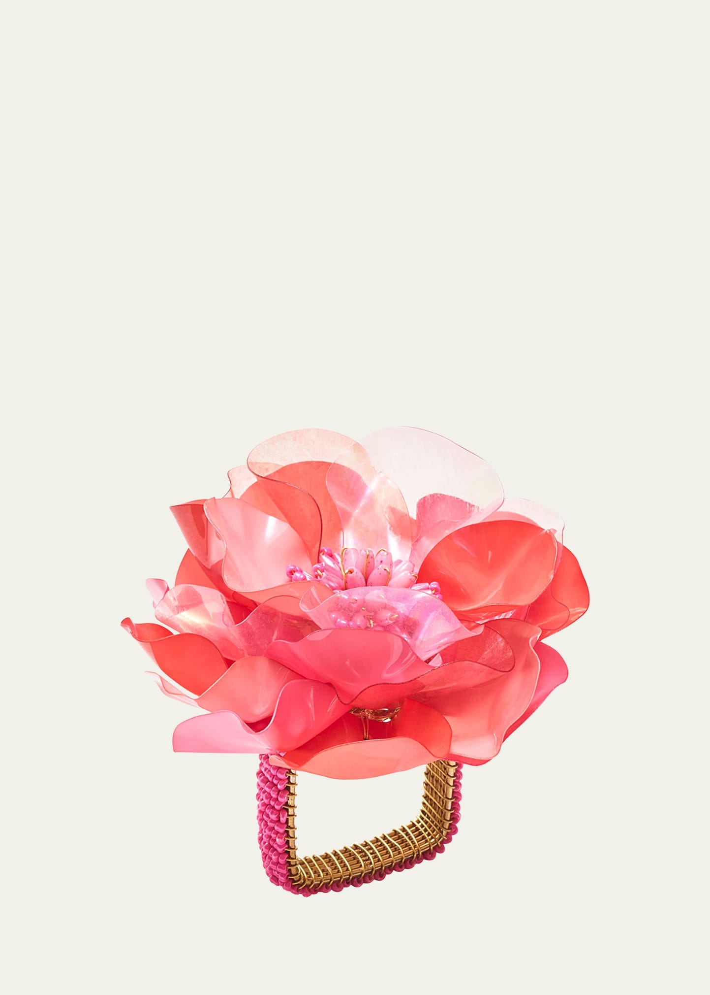 Kim Seybert Gardenia Napkin Ring