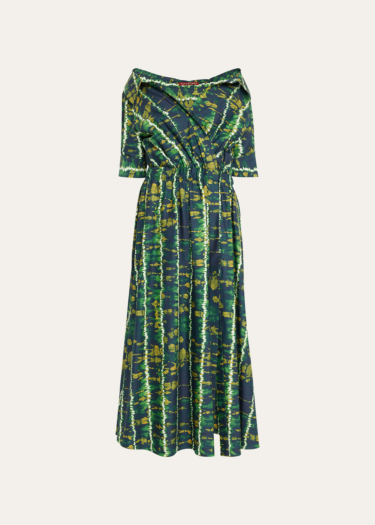 Altuzarra Lydia Printed Maxi Dress In Gekko