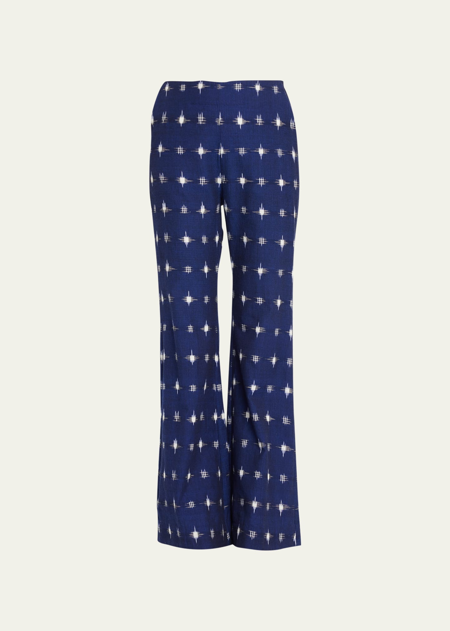 Alix Of Bohemia Charlie Indian Ikat Pants In Blue Ink