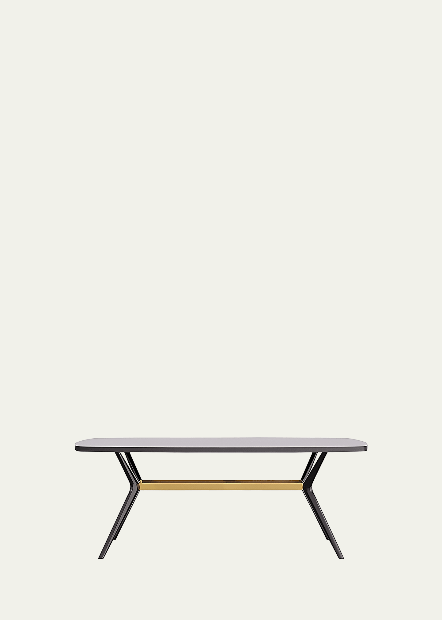 Arteriors Palto Dining Table In Black, Gold